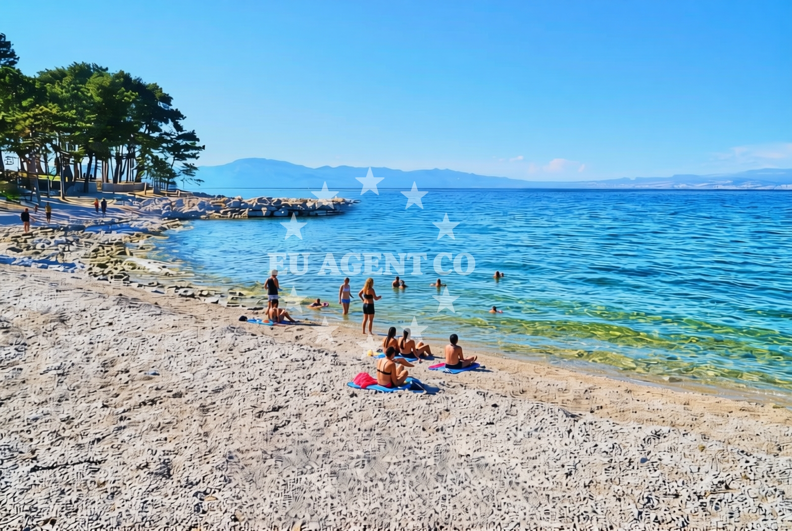 Additional view of BWR beach II in Rova 30, Vantačići