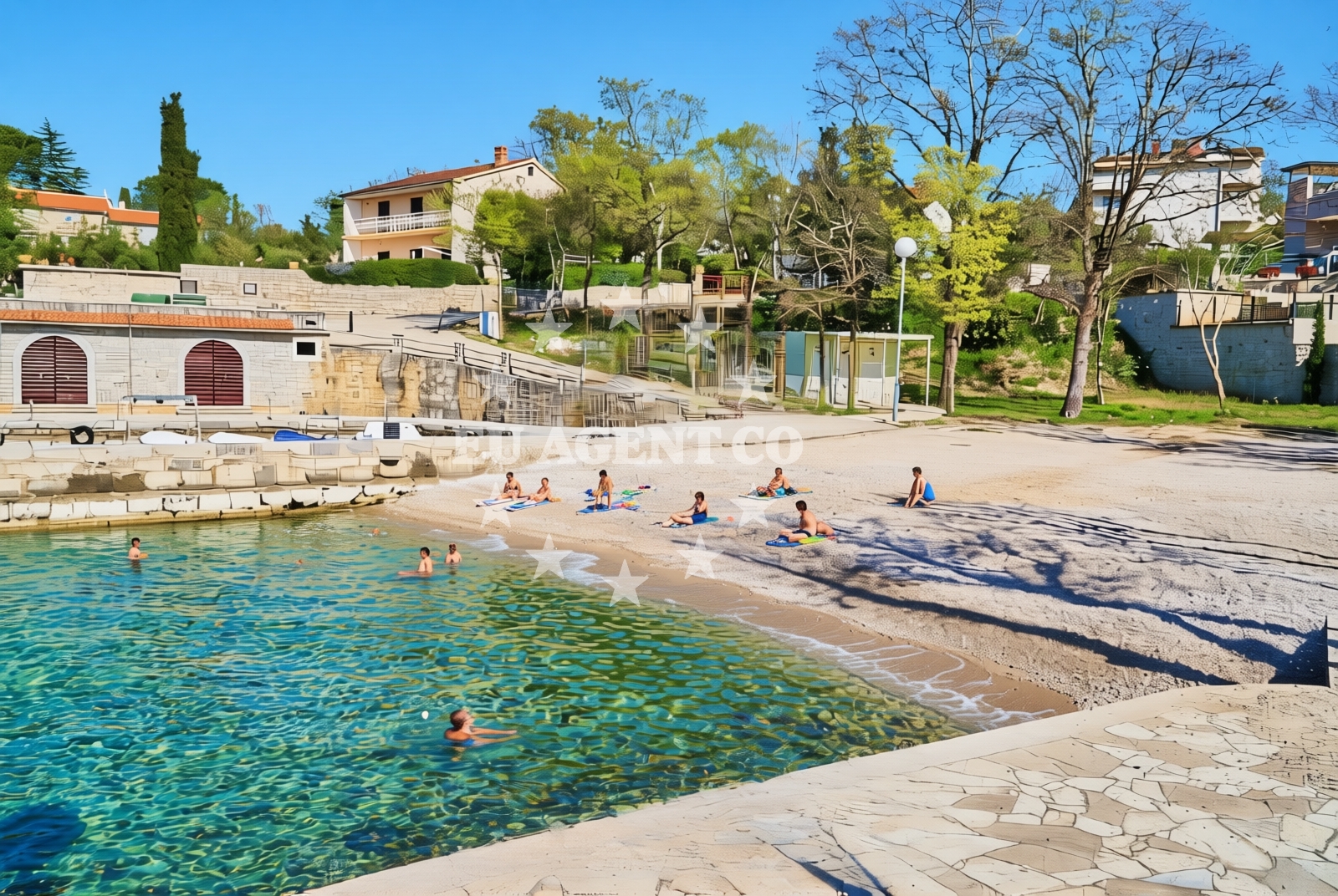 Additional view of BWR beach II in Rova 30, Vantačići