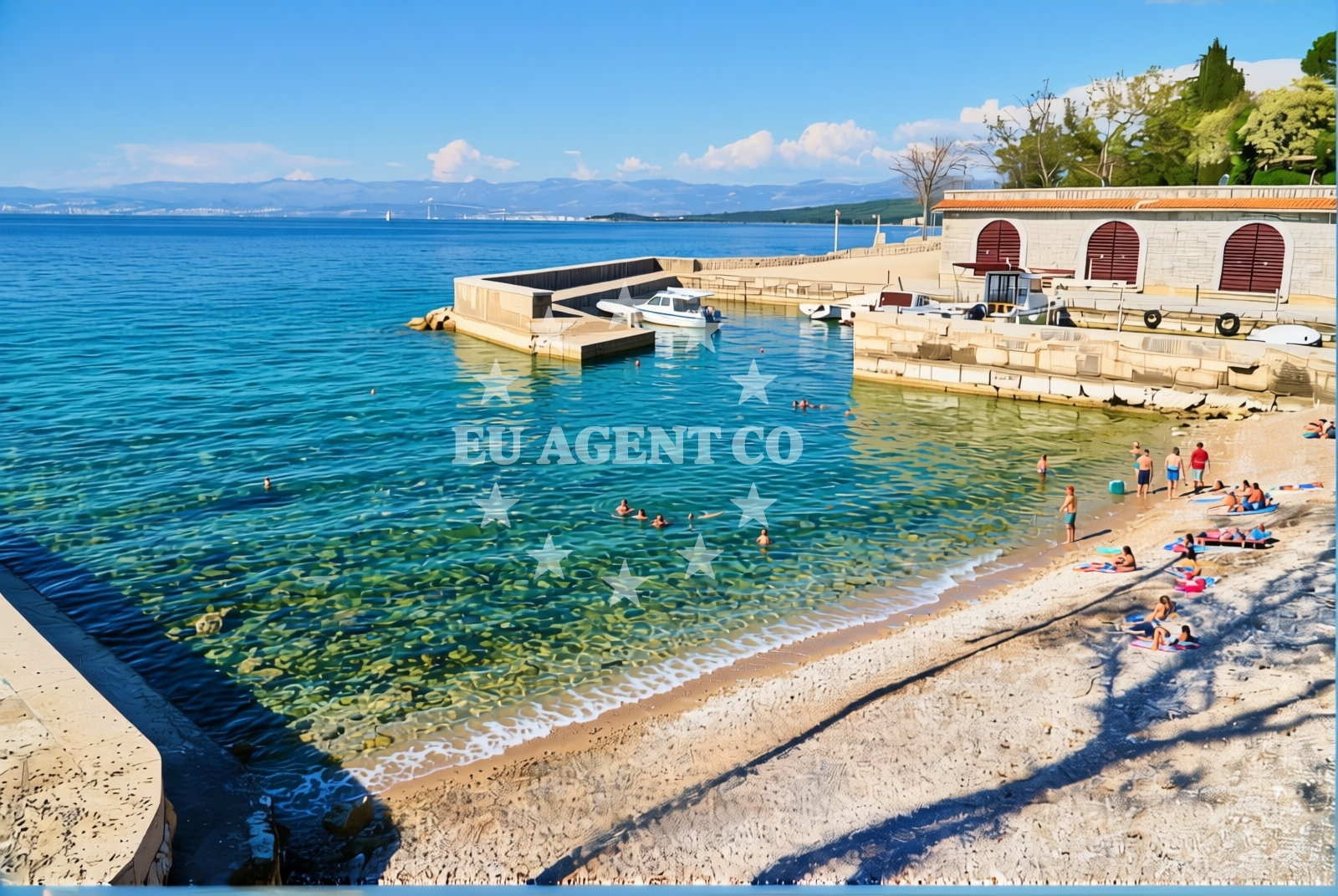 Additional view of BWR beach II in Rova 30, Vantačići