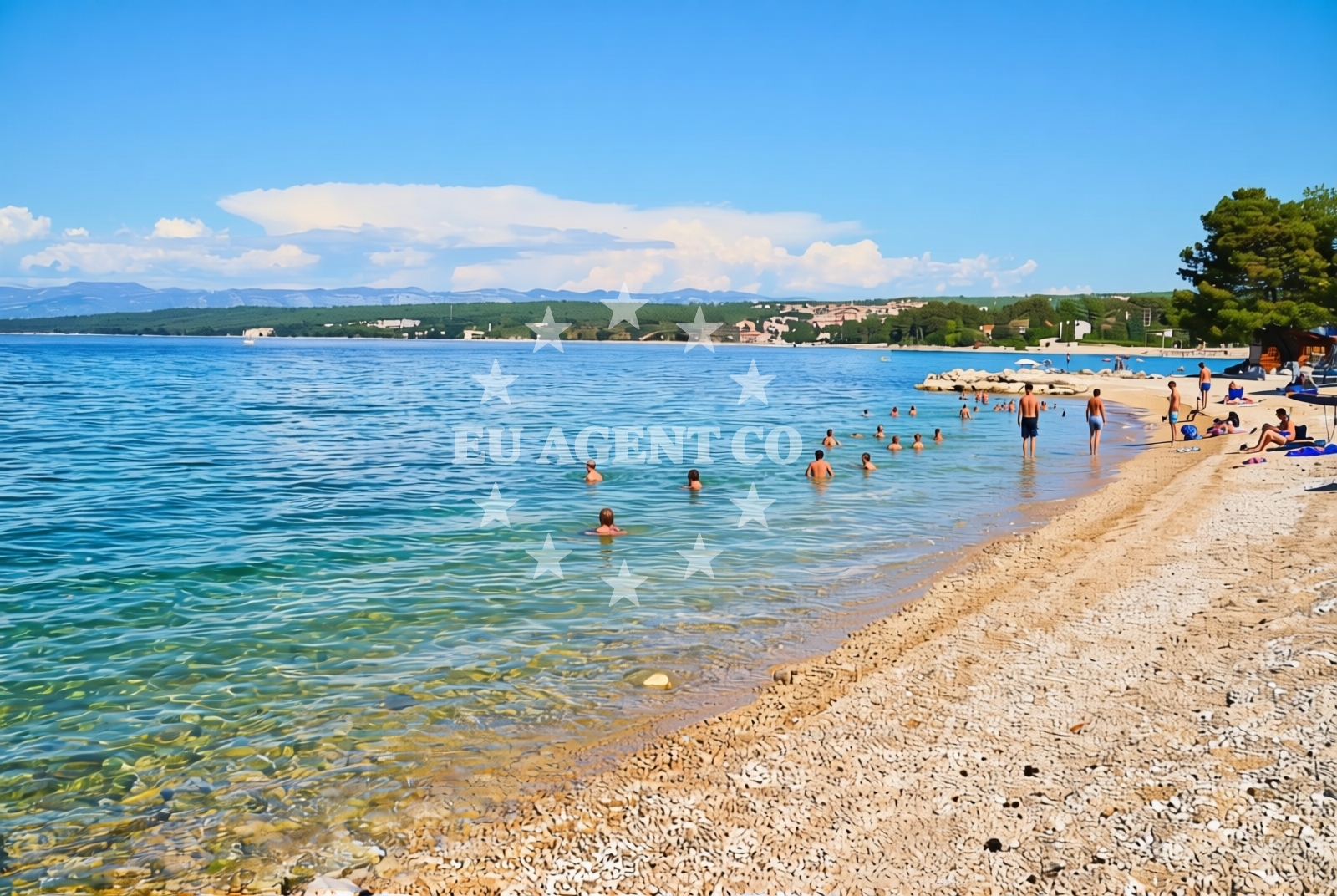 Additional view of BWR beach II in Rova 30, Vantačići