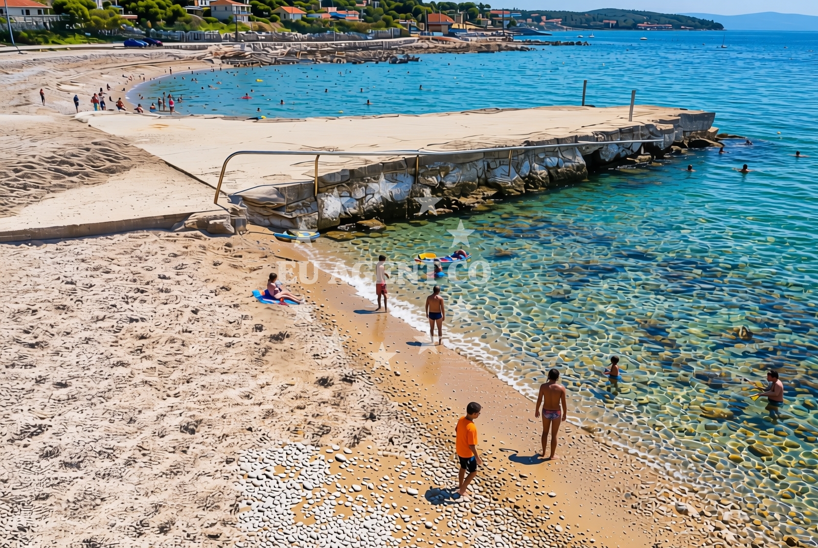 Additional view of BWR beach II in Rova 30, Vantačići