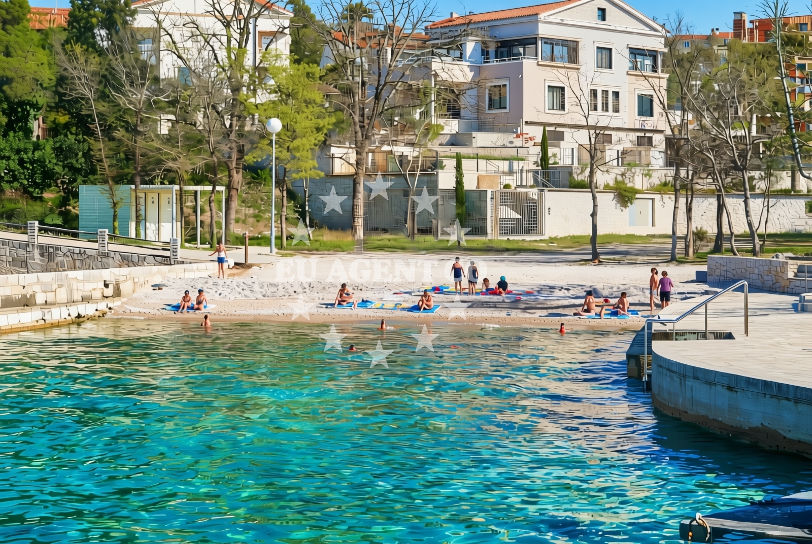 Additional view of BWR beach II in Rova 30, Vantačići