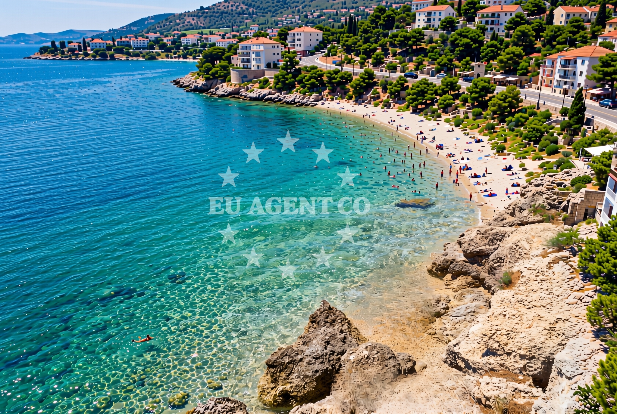 Additional view of Čador, Stanići (Omiš) Beach in Čador