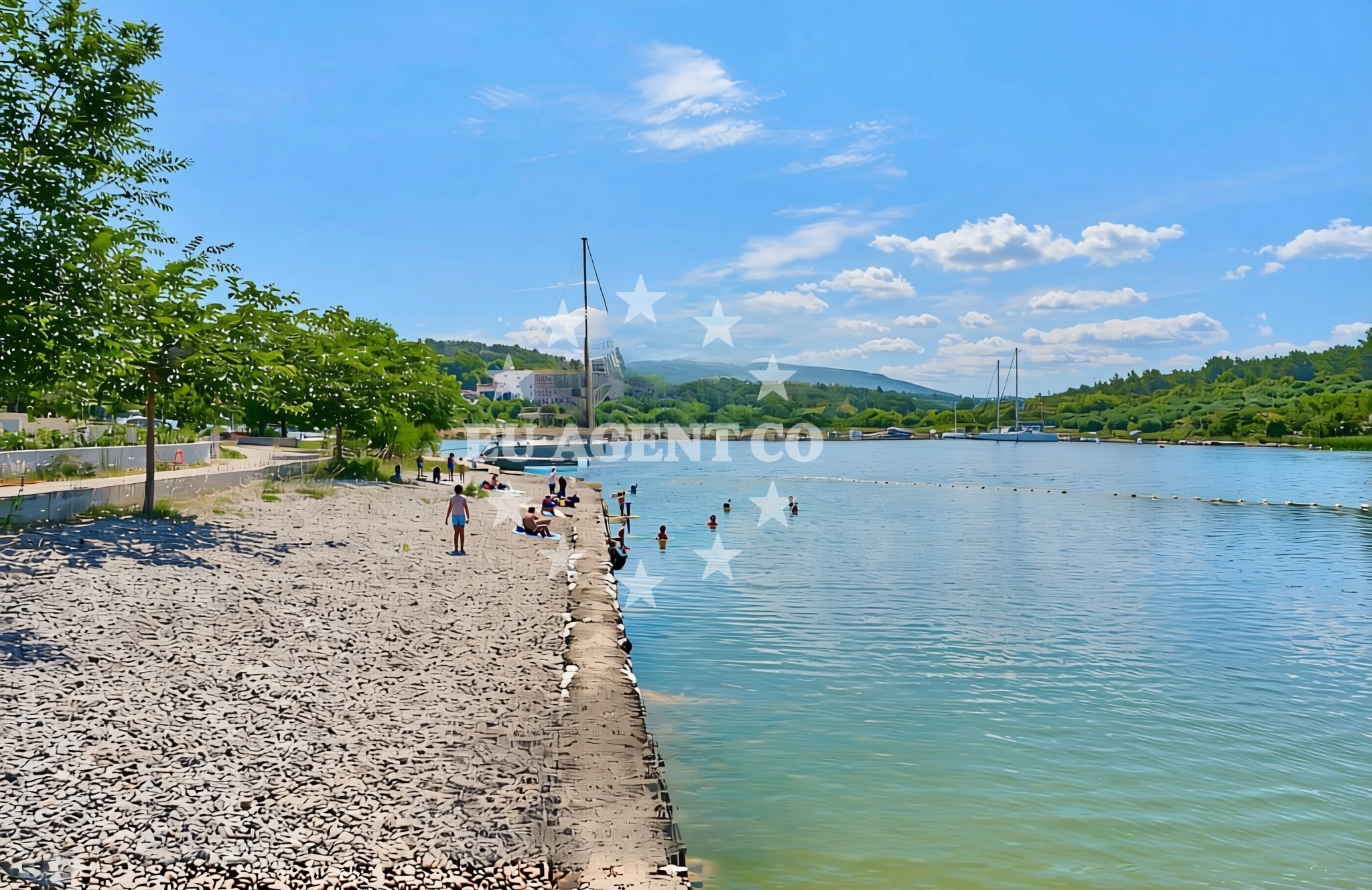 Additional view of Ćalete, Bilice Beach in Ćalete
