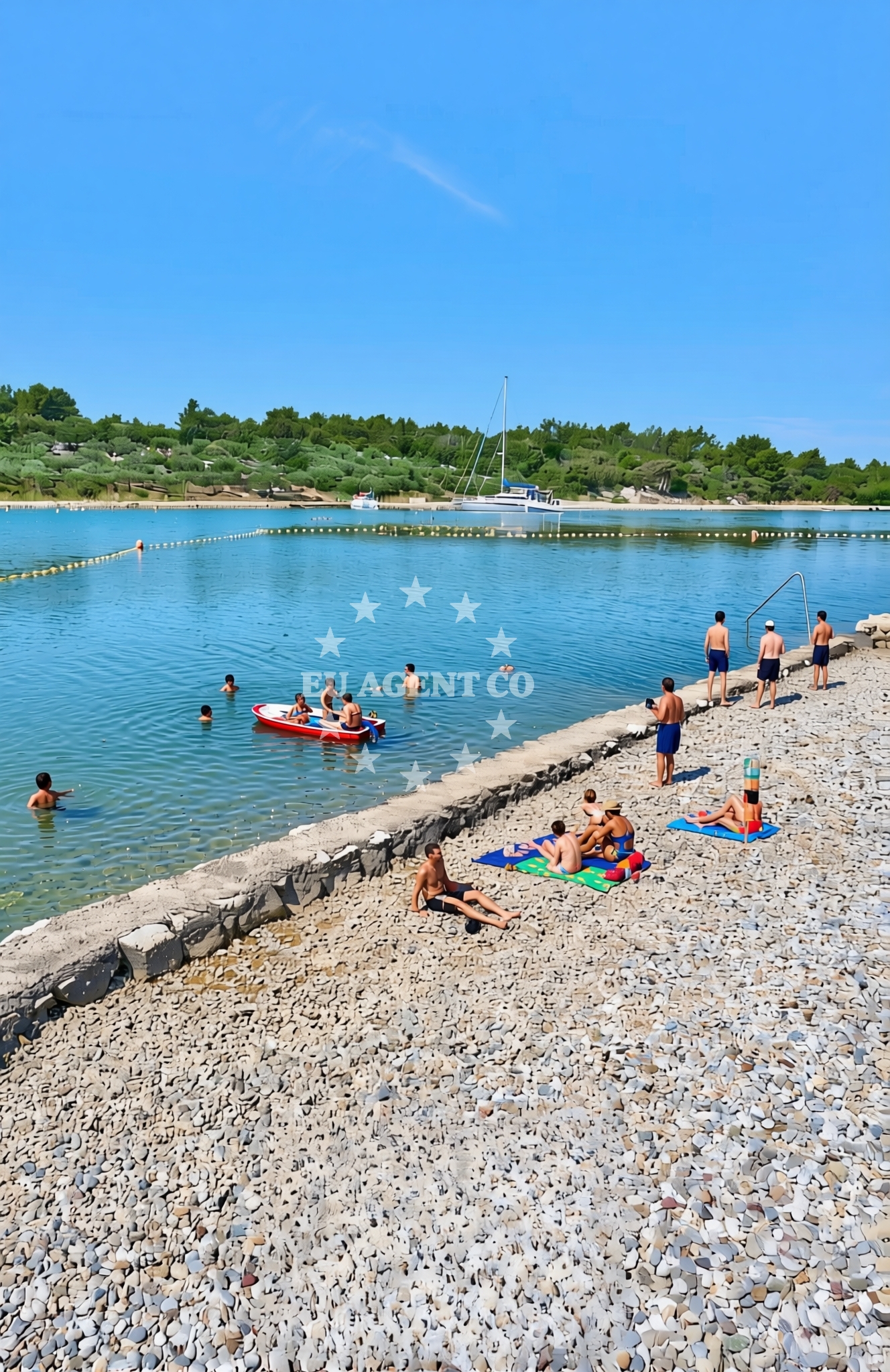Additional view of Ćalete, Bilice Beach in Ćalete
