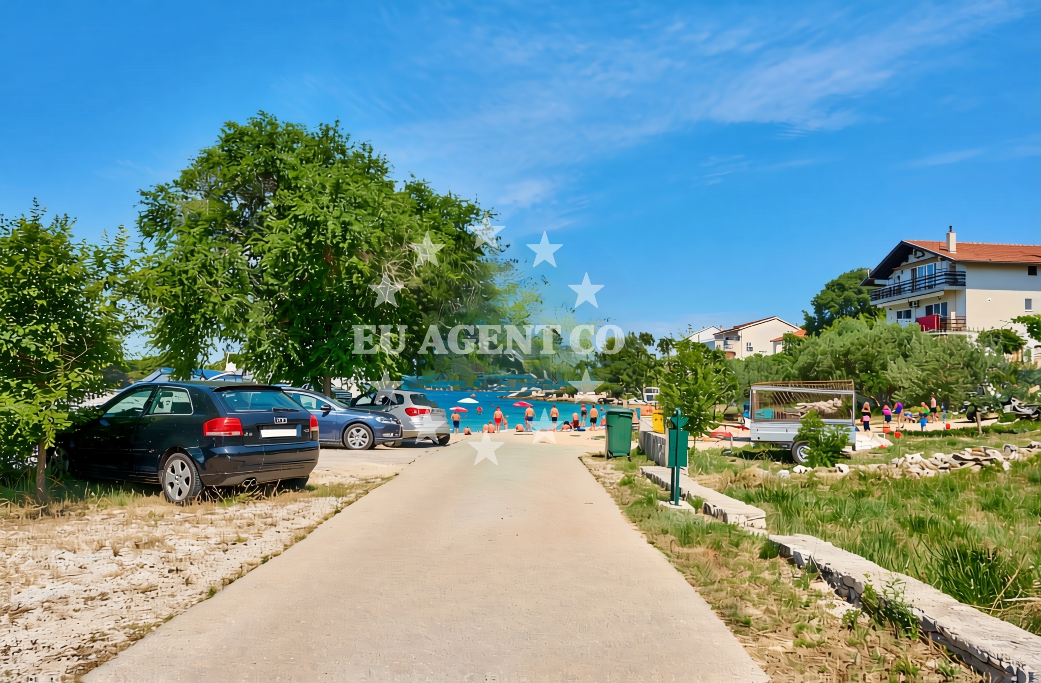 Additional view of Ćalete, Bilice Beach in Ćalete