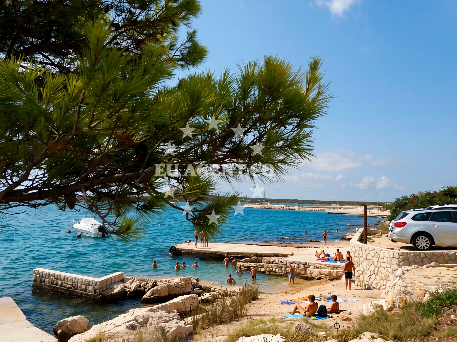 Additional view of Camp Kosljun Beach in Put Košljuna 12, Pag