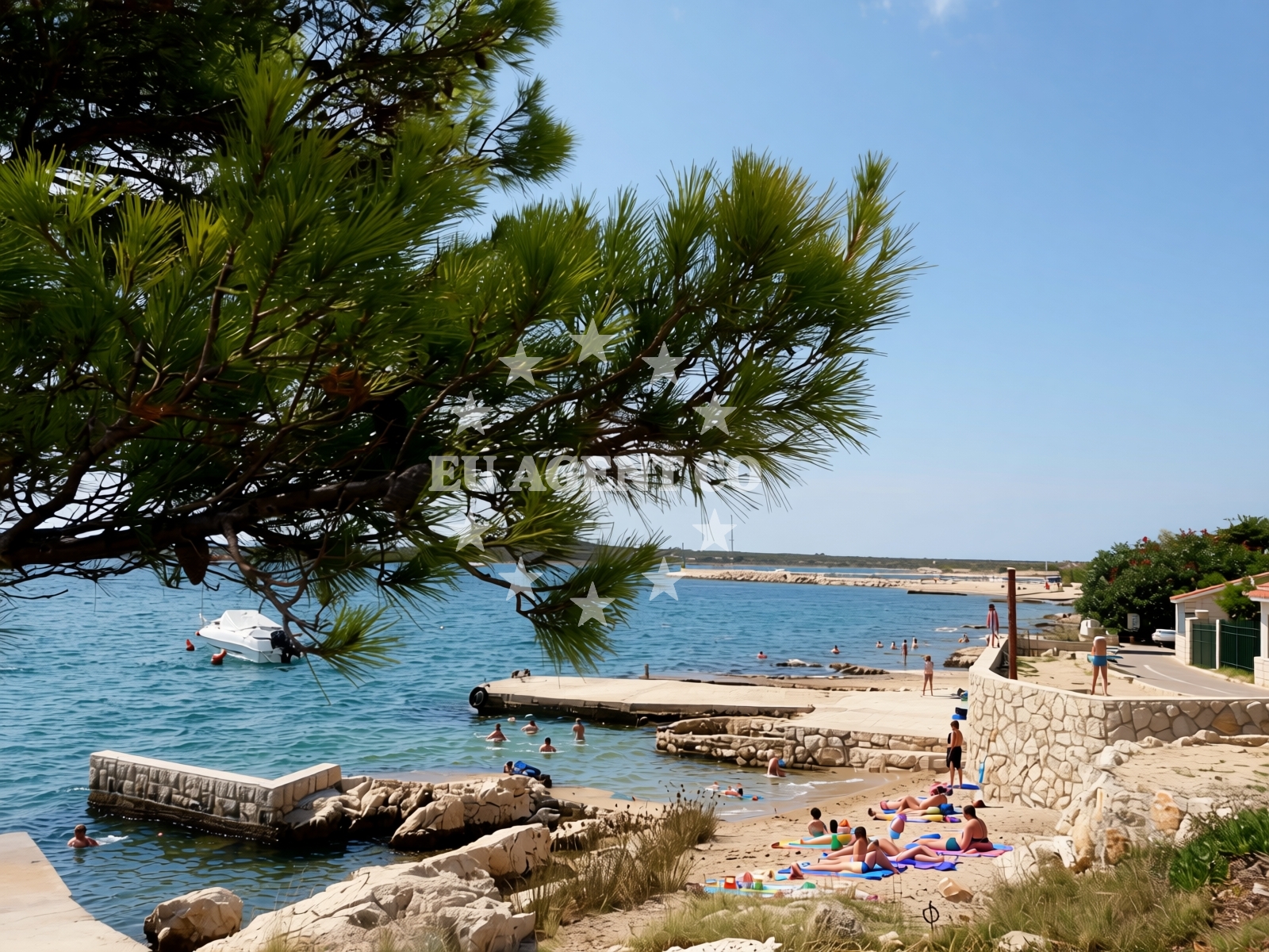 Additional view of Camp Kosljun Beach in Put Košljuna 12, Pag