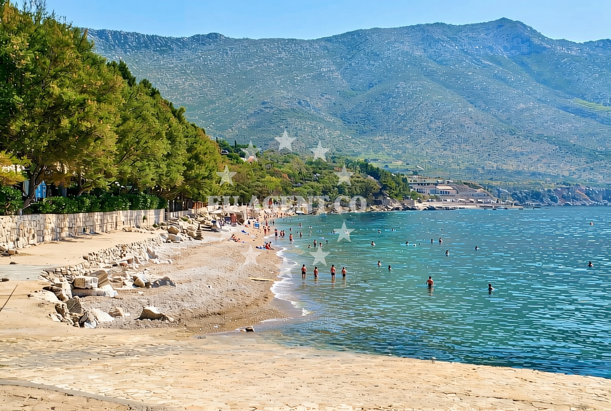 Additional view of Camp Nevio beach in Dubravica 34, Orebić