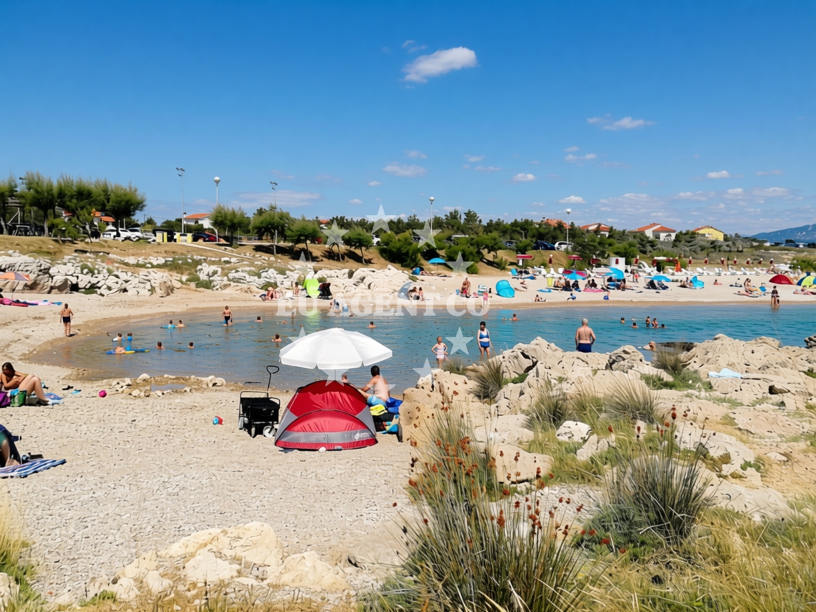 Additional view of Camping Tiha beach in Konjska 1, Šilo