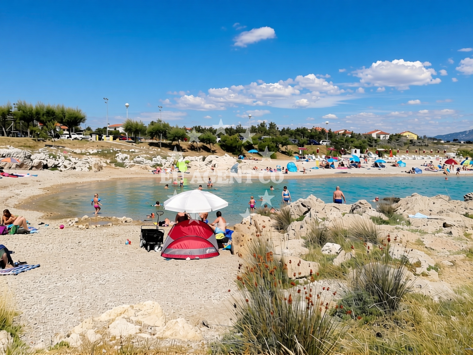 Additional view of Camping Tiha beach in Konjska 1, Šilo