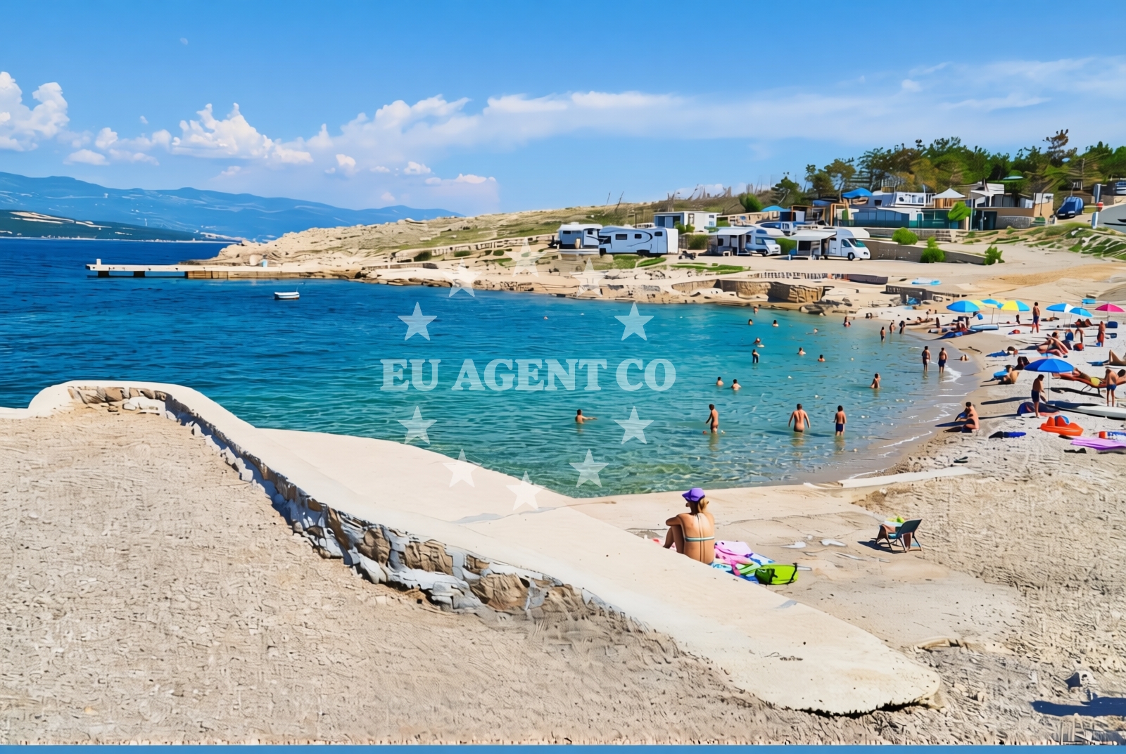 Additional view of Camping Tiha beach in Konjska 1, Šilo