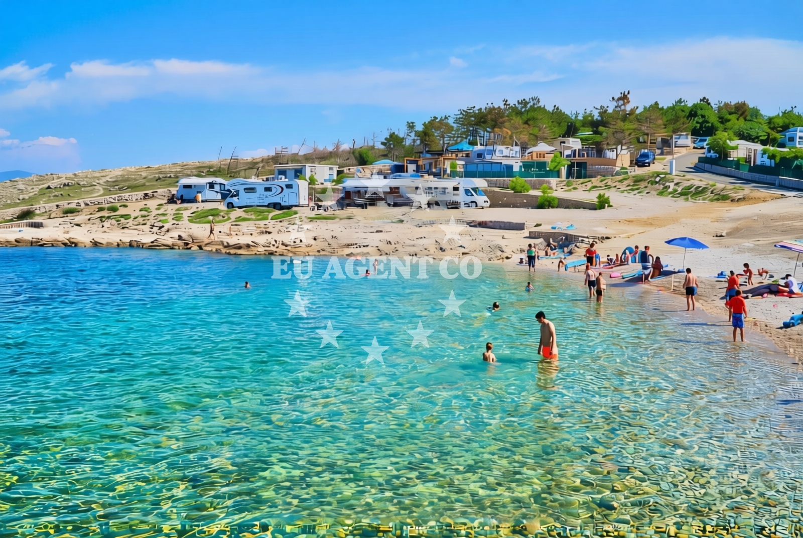 Additional view of Camping Tiha beach in Konjska 1, Šilo