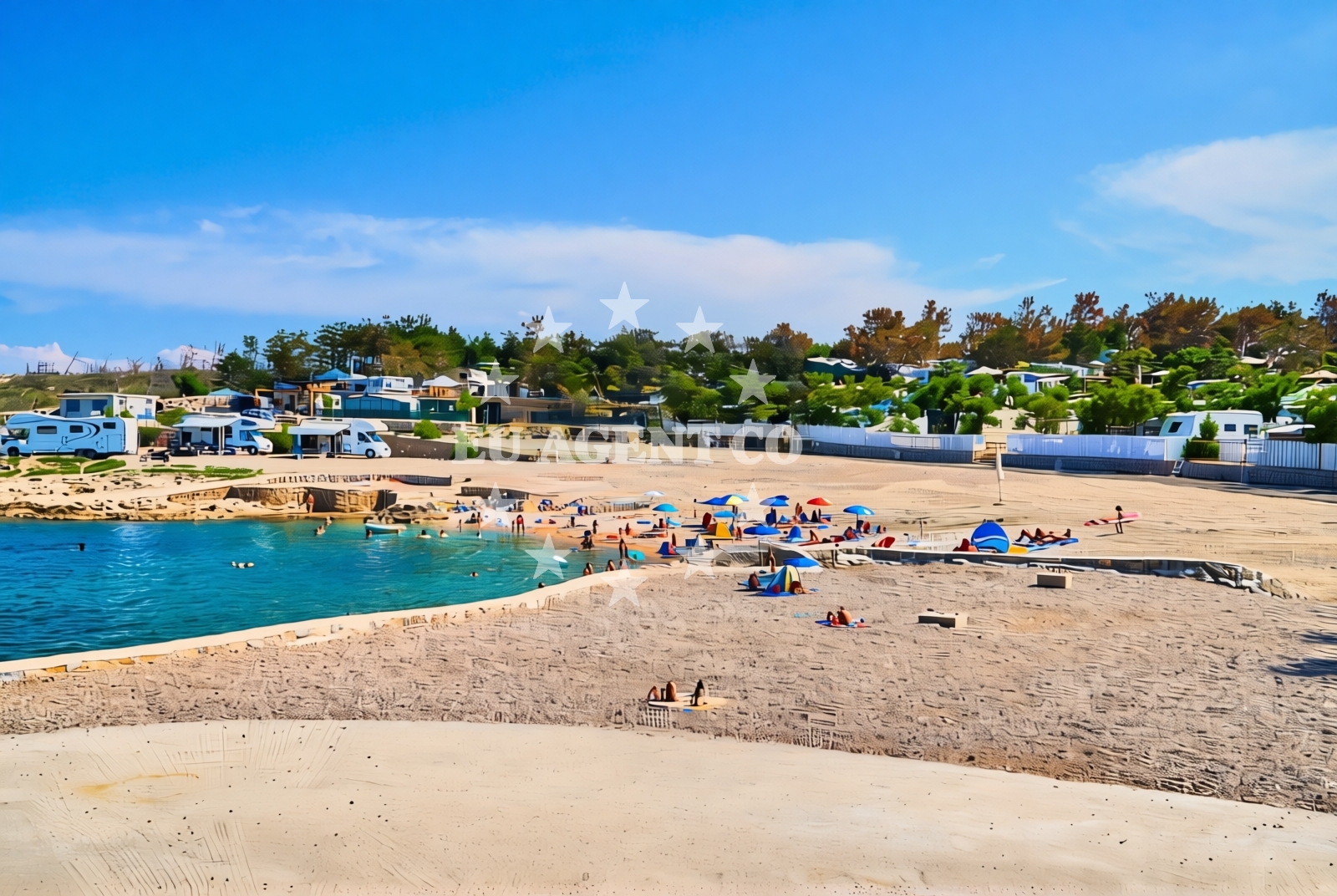 Additional view of Camping Tiha beach in Konjska 1, Šilo