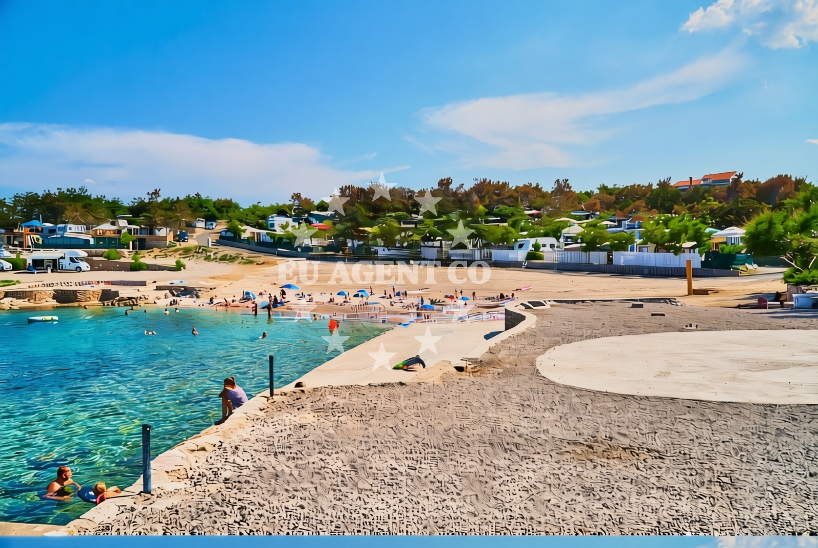Additional view of Camping Tiha beach in Konjska 1, Šilo