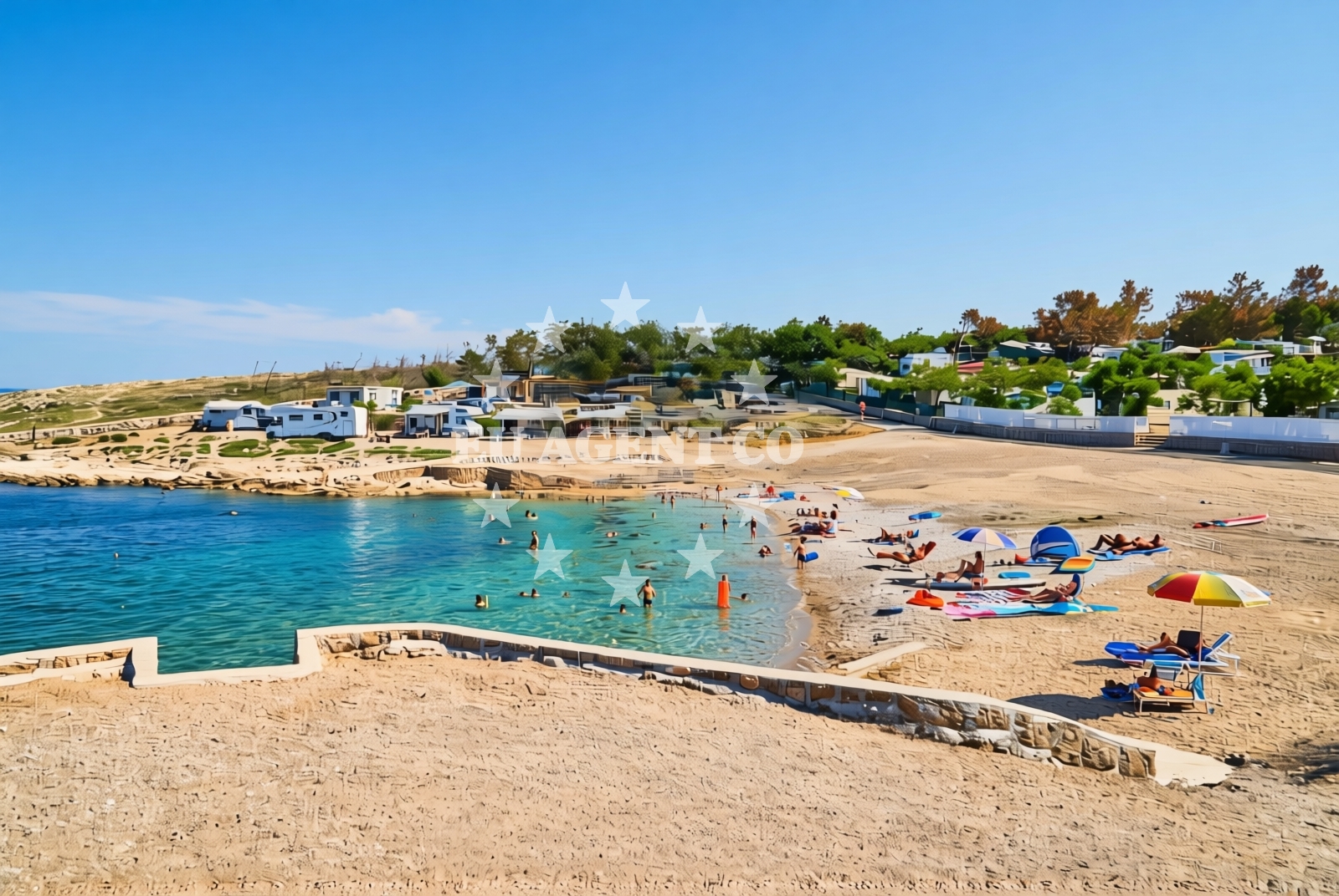 Additional view of Camping Tiha beach in Konjska 1, Šilo