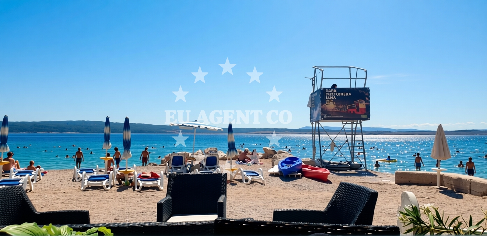 Additional view of Capriccio beach in Gajevo ?etali?te 44, Dramalj