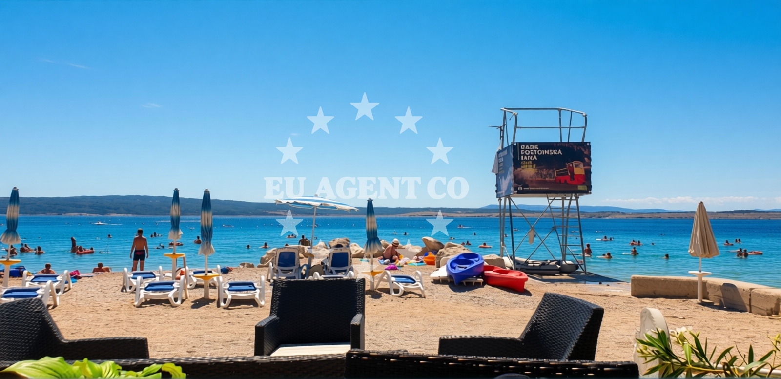 Additional view of Capriccio beach in Gajevo ?etali?te 44, Dramalj