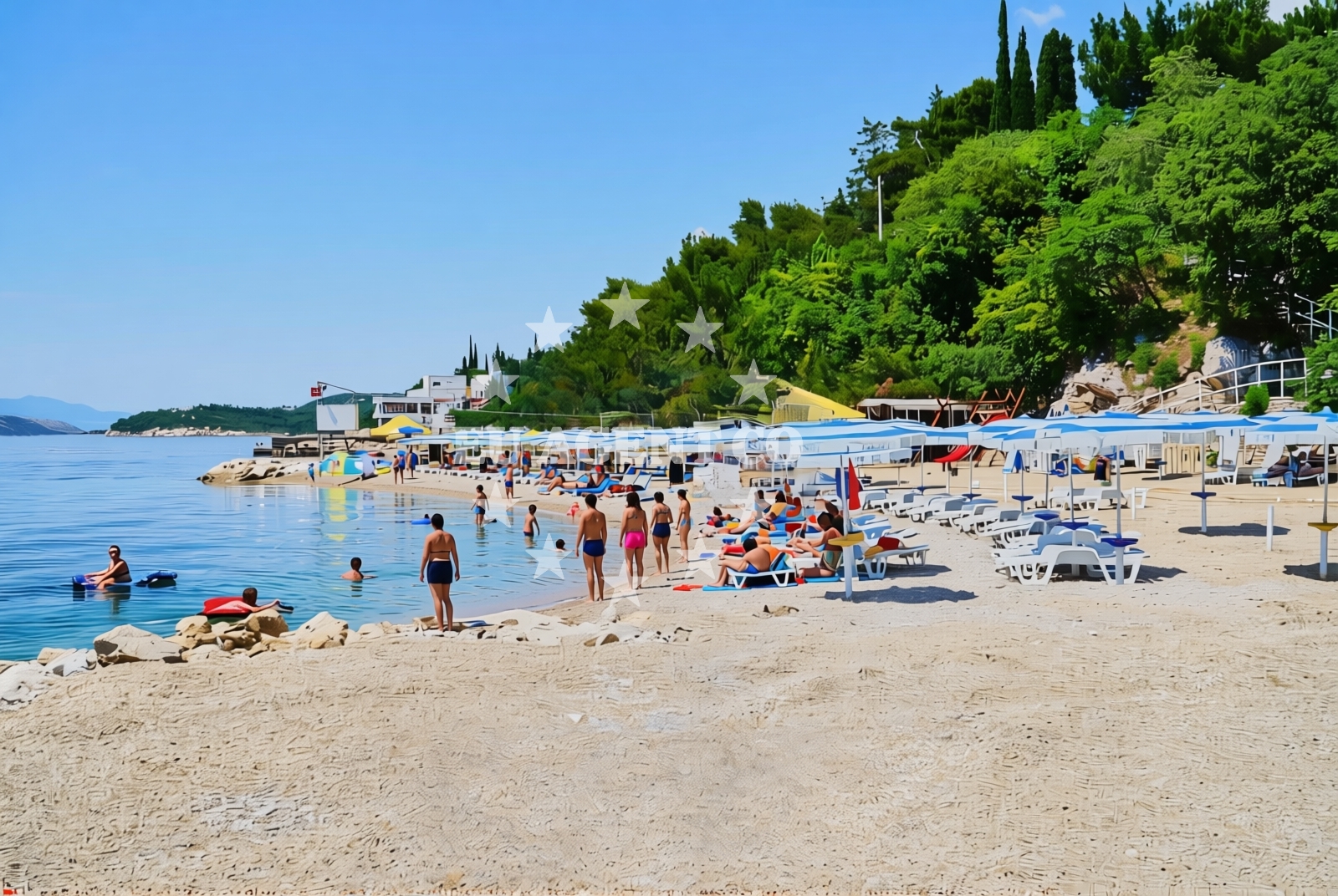 Additional view of Capriccio beach in Gajevo ?etali?te 44, Dramalj