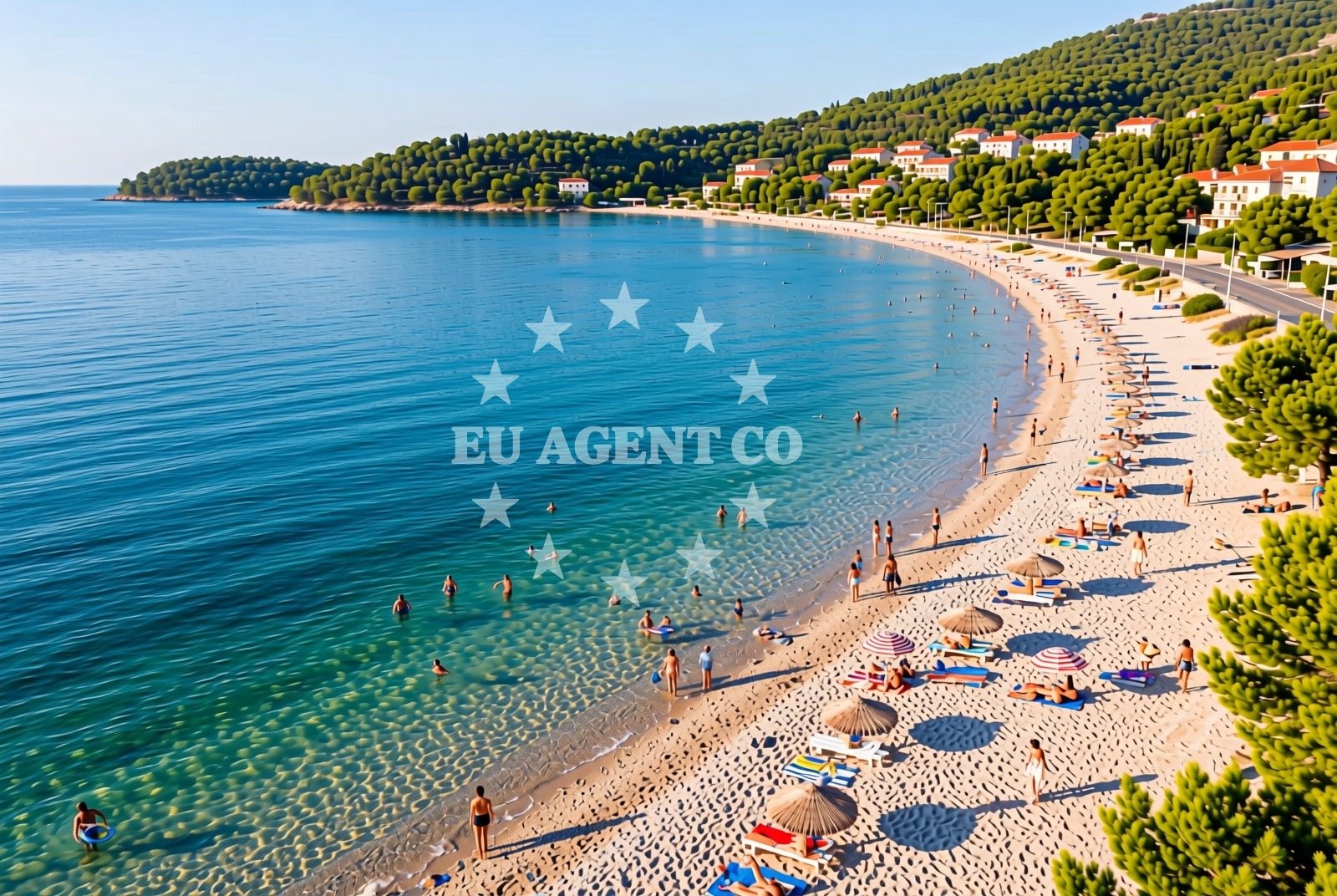 Additional view of Capriccio beach in Gajevo ?etali?te 44, Dramalj