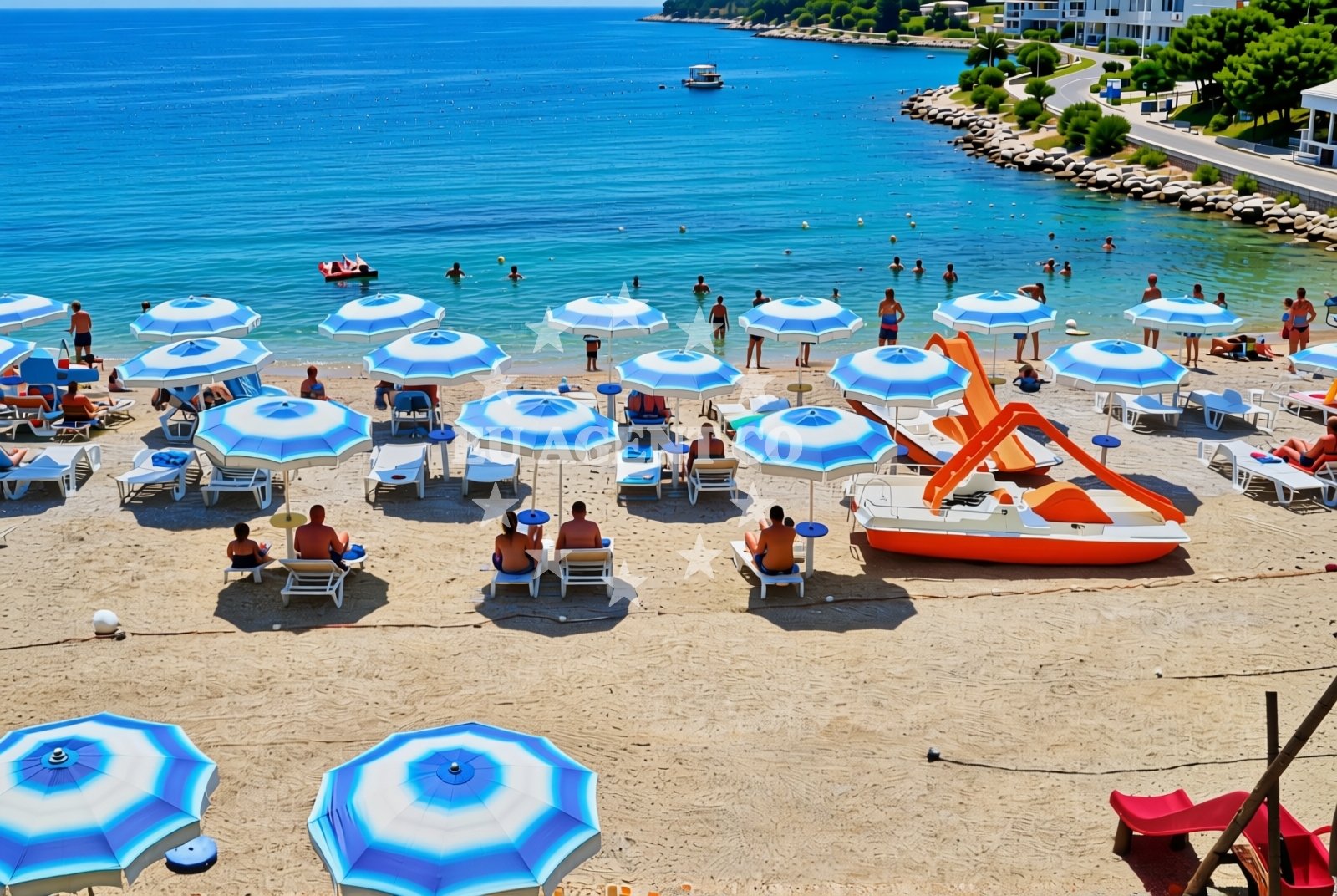 Additional view of Capriccio beach in Gajevo ?etali?te 44, Dramalj