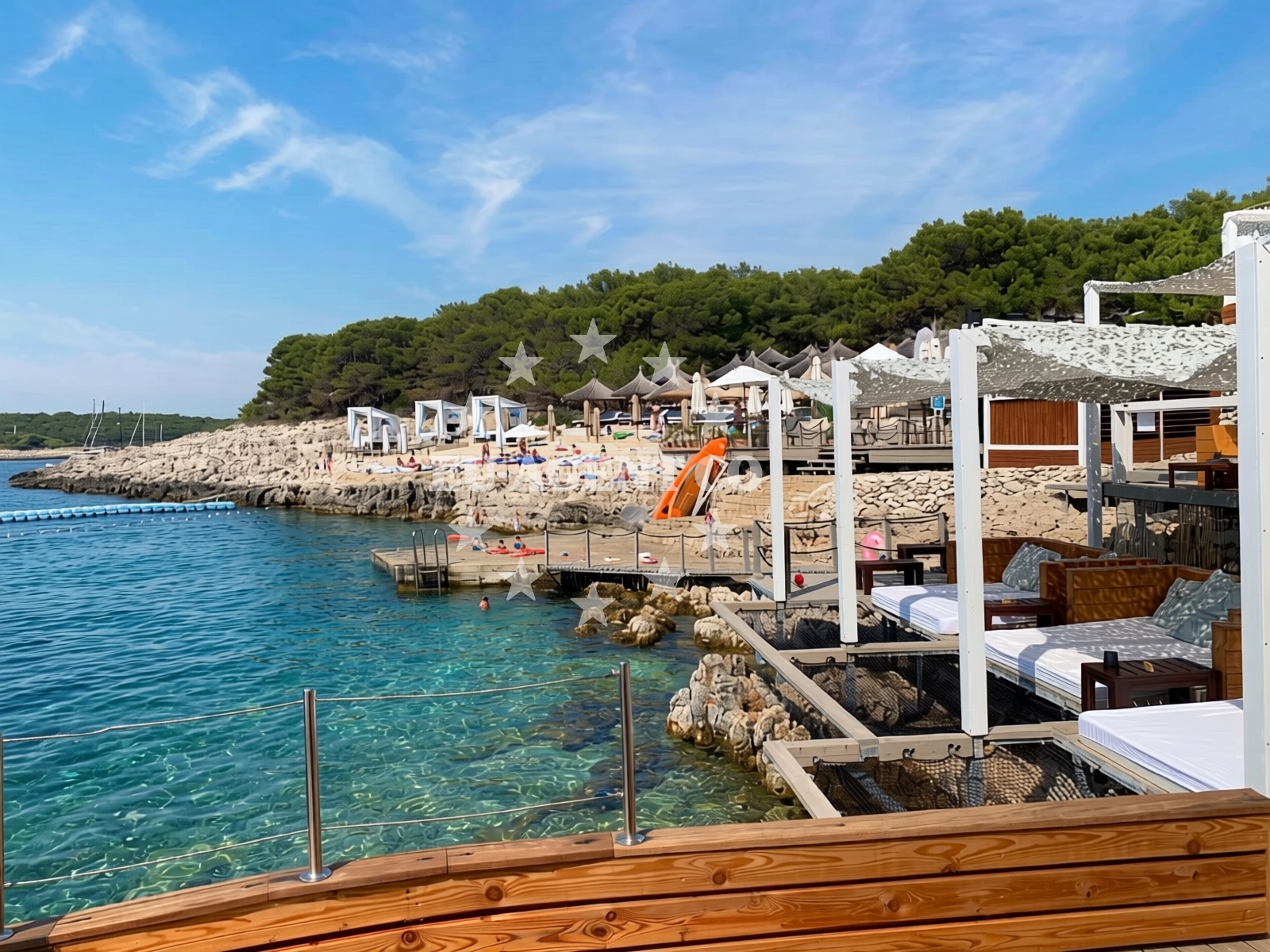 Additional view of Carpe Diem Beach in Petricevo setaliste 14, Hvar