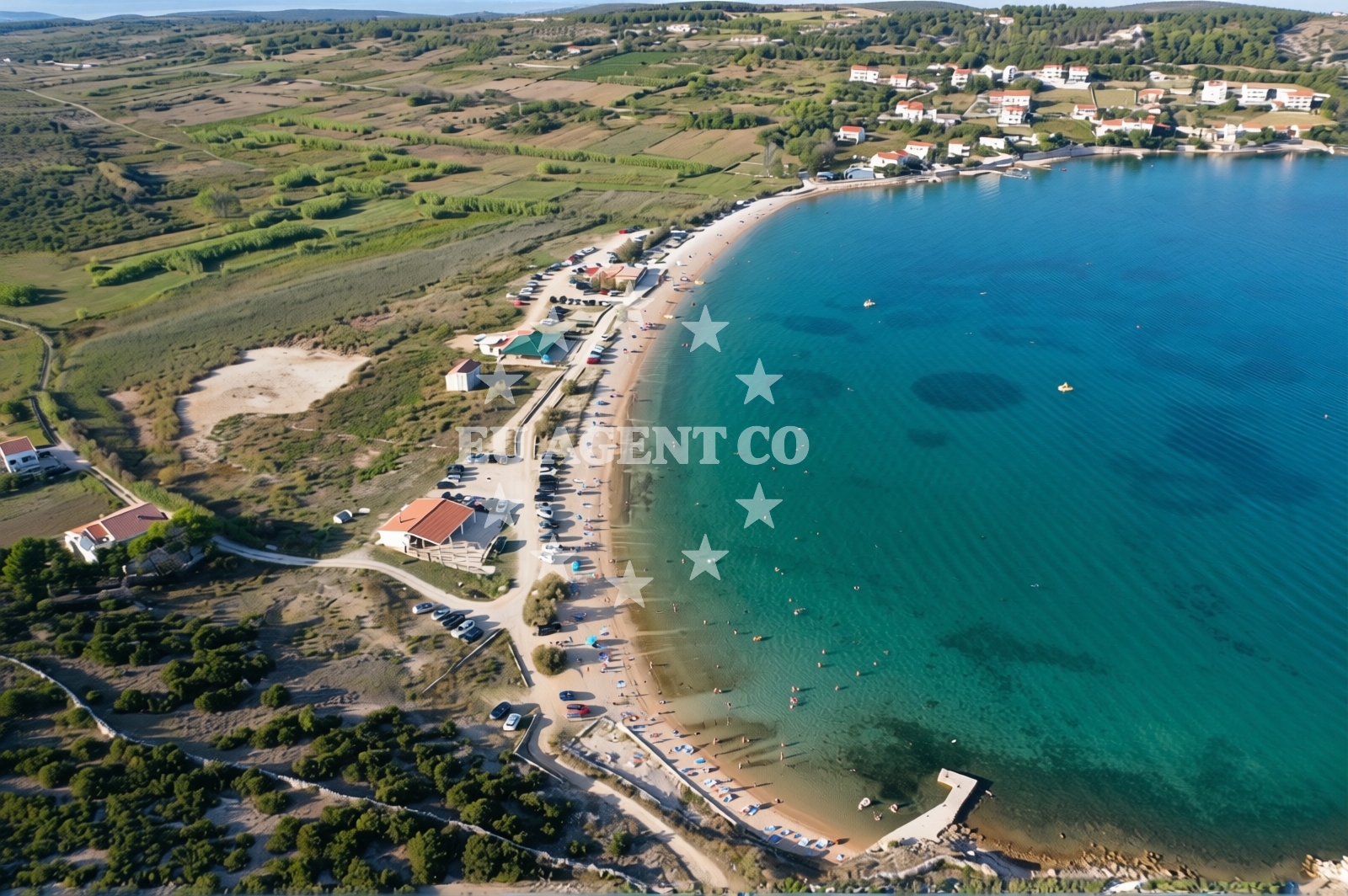 Additional view of Caska beach in Caska 5a, Novalja