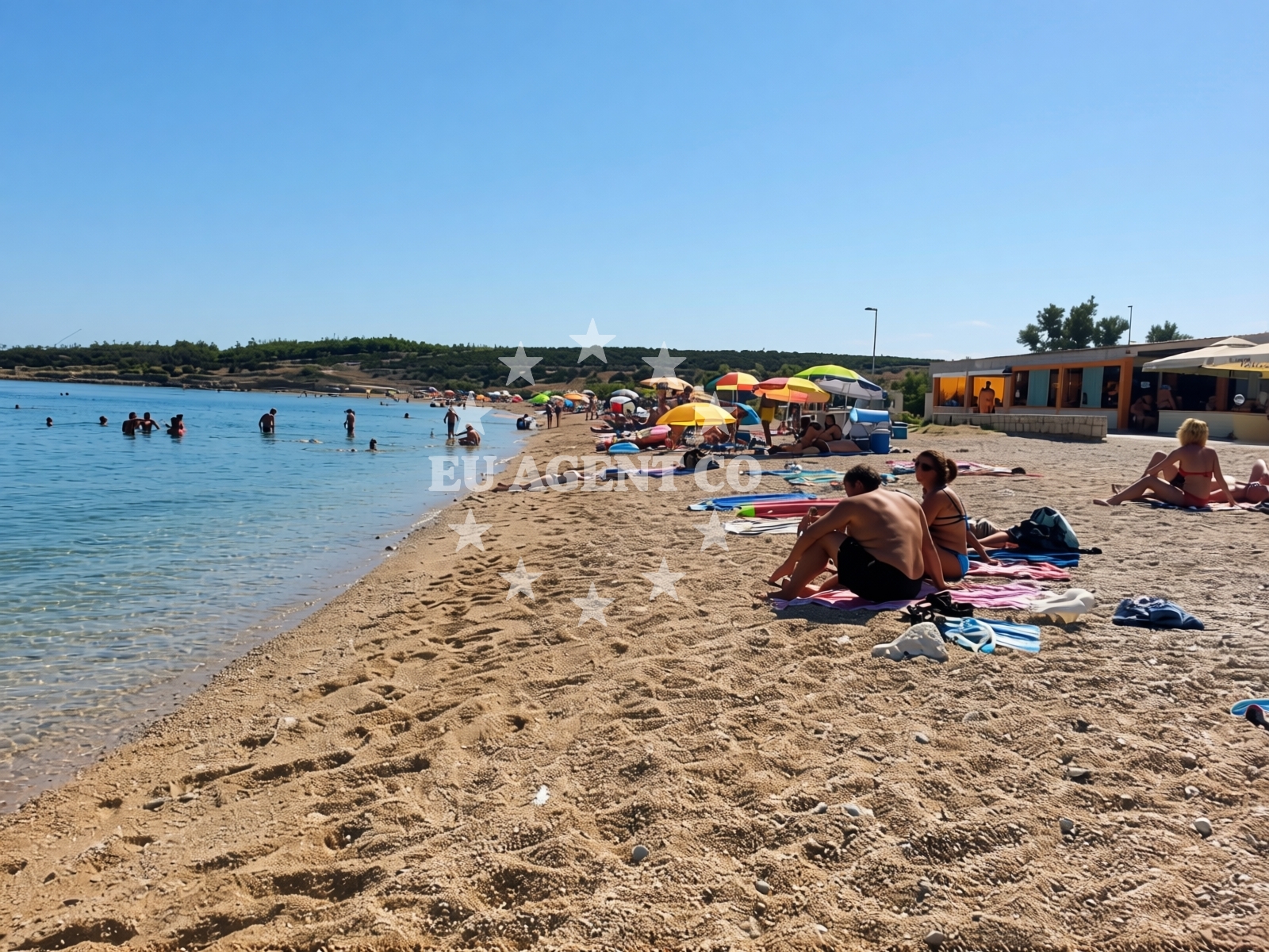 Additional view of Caska beach in Caska 5a, Novalja