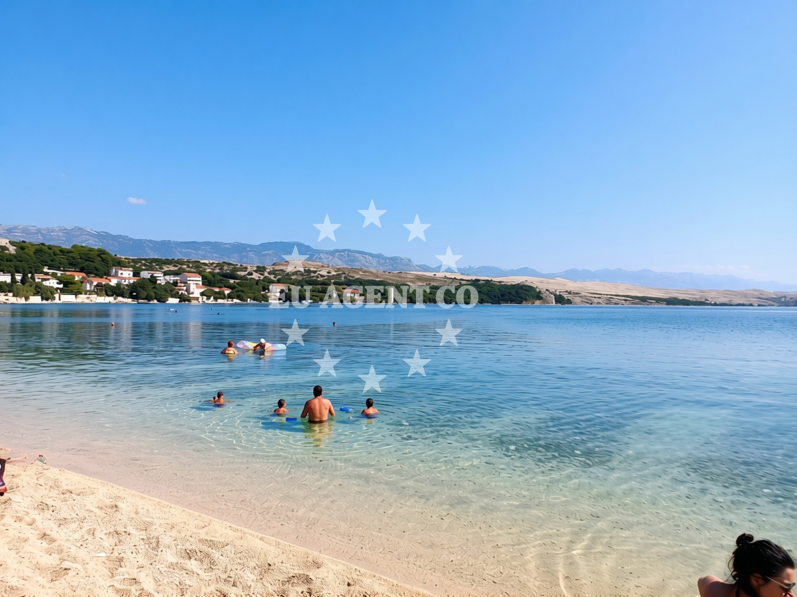 Additional view of Caska beach in Caska 5a, Novalja
