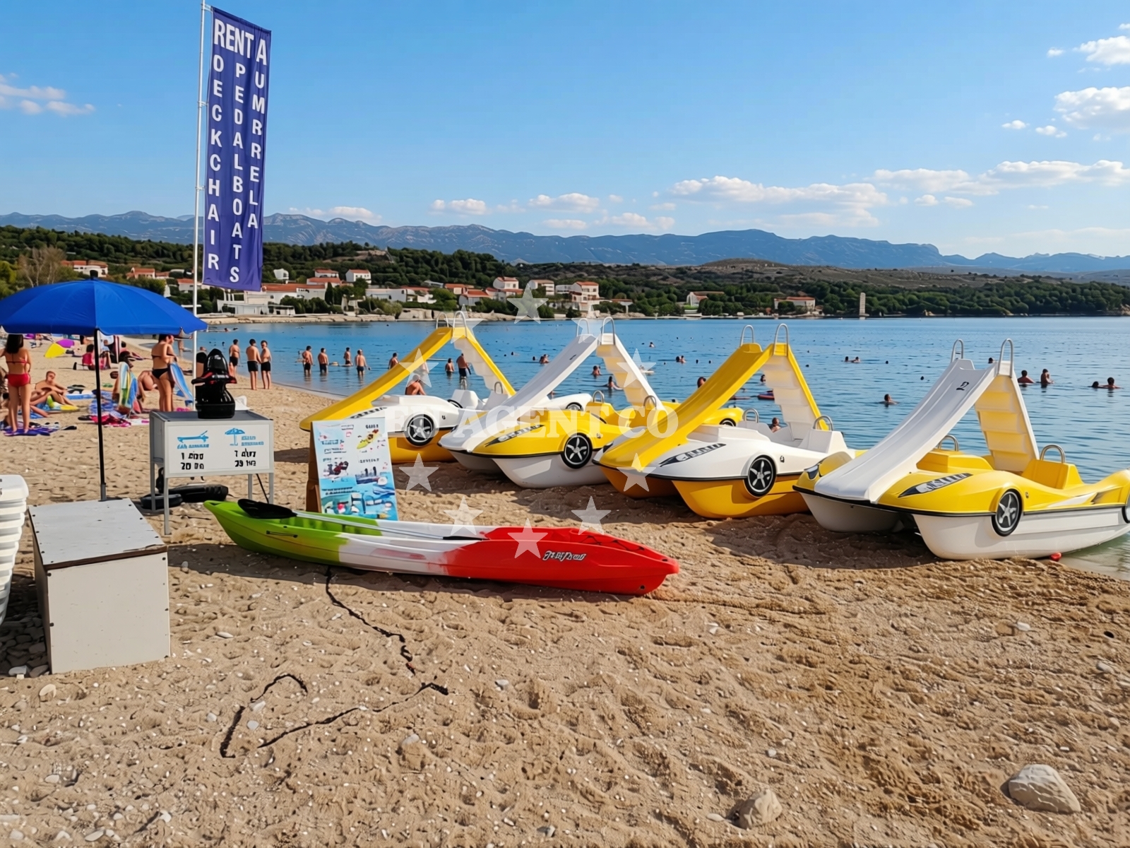 Additional view of Caska beach in Caska 5a, Novalja