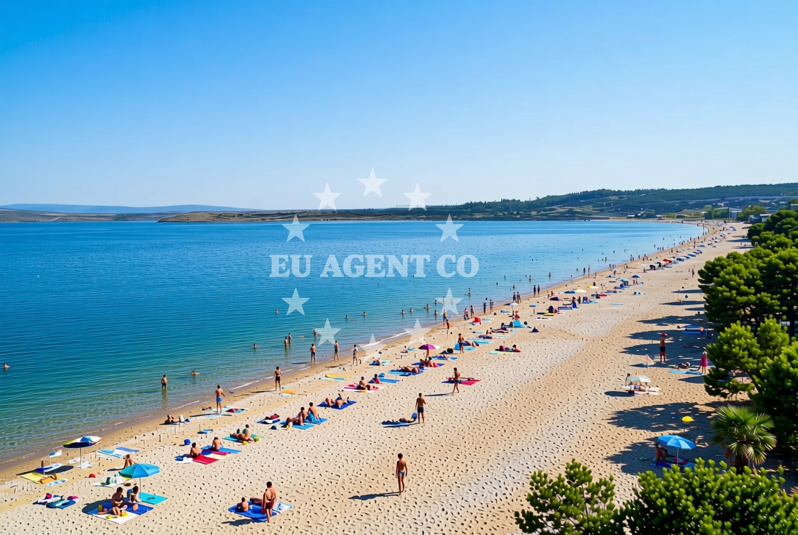Additional view of Caska beach in Caska 5a, Novalja