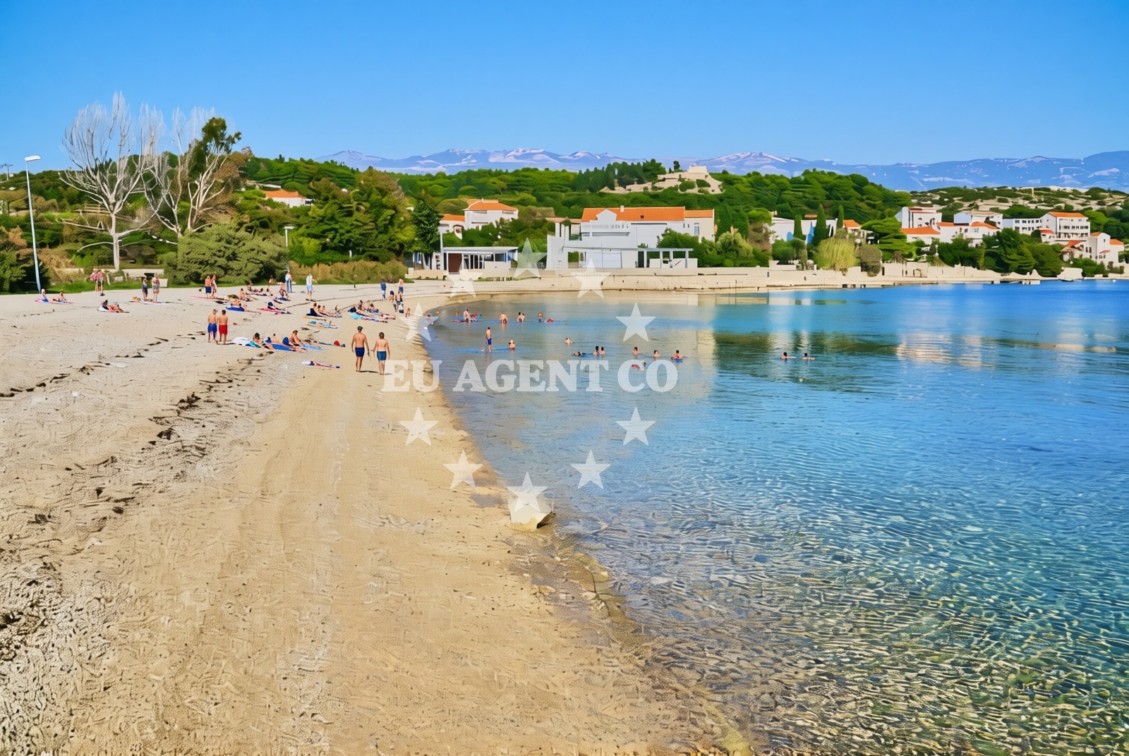 Additional view of Caska beach in Caska 5a, Novalja