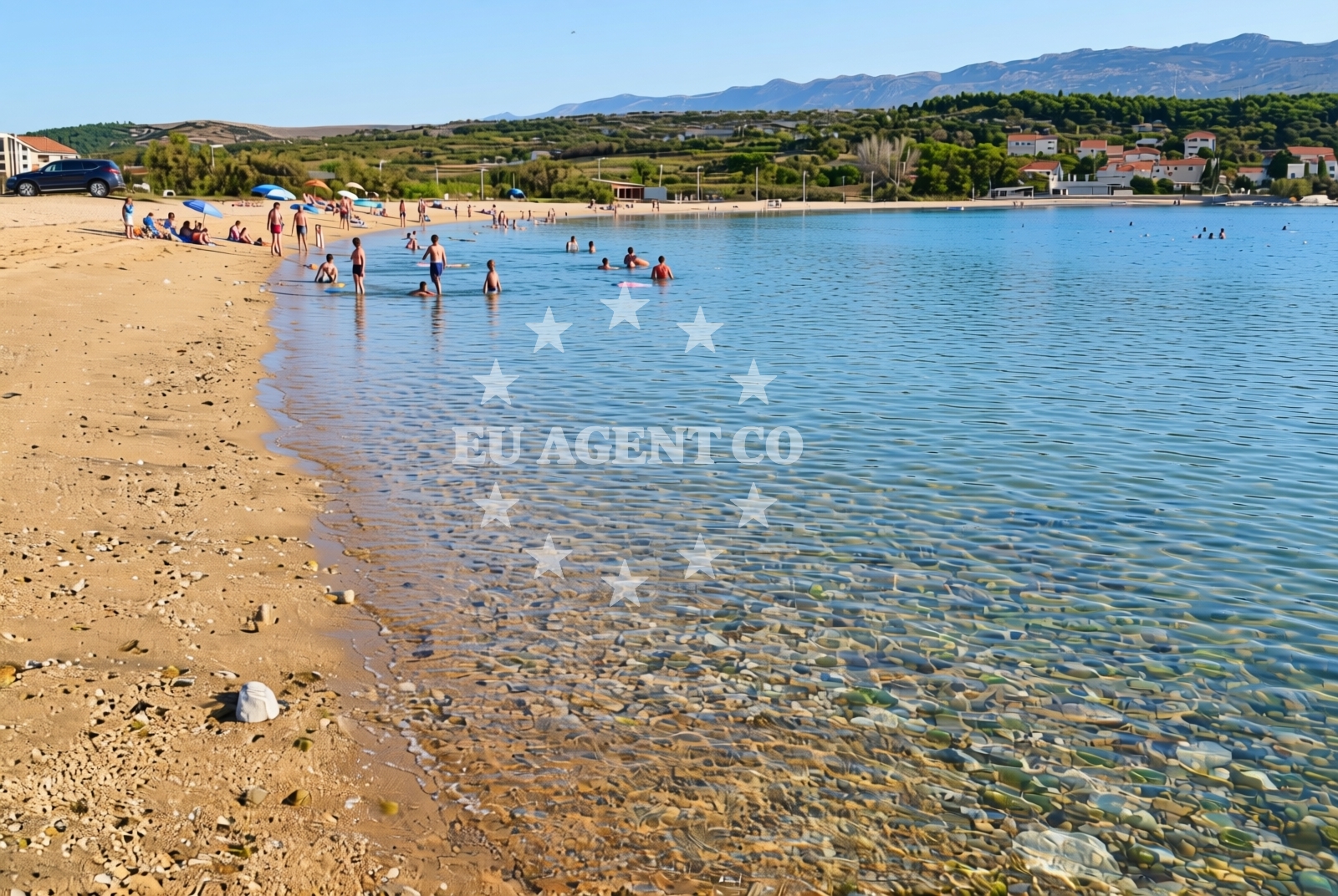 Additional view of Caska beach in Caska 5a, Novalja
