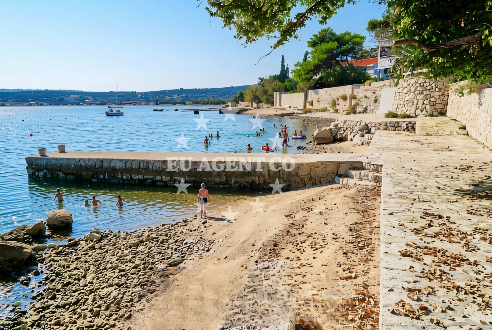 Additional view of Caska istok, Caska (Pag) Beach in Caska istok