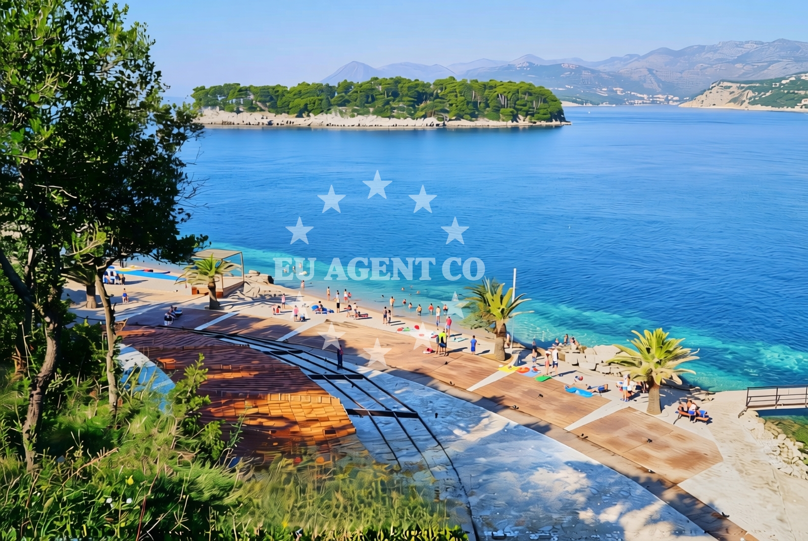 Additional view of Cava beach in Mali Stradun - Babin kuk, Dubrovnik