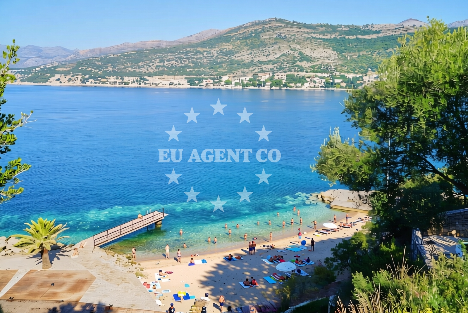 Additional view of Cava beach in Mali Stradun - Babin kuk, Dubrovnik
