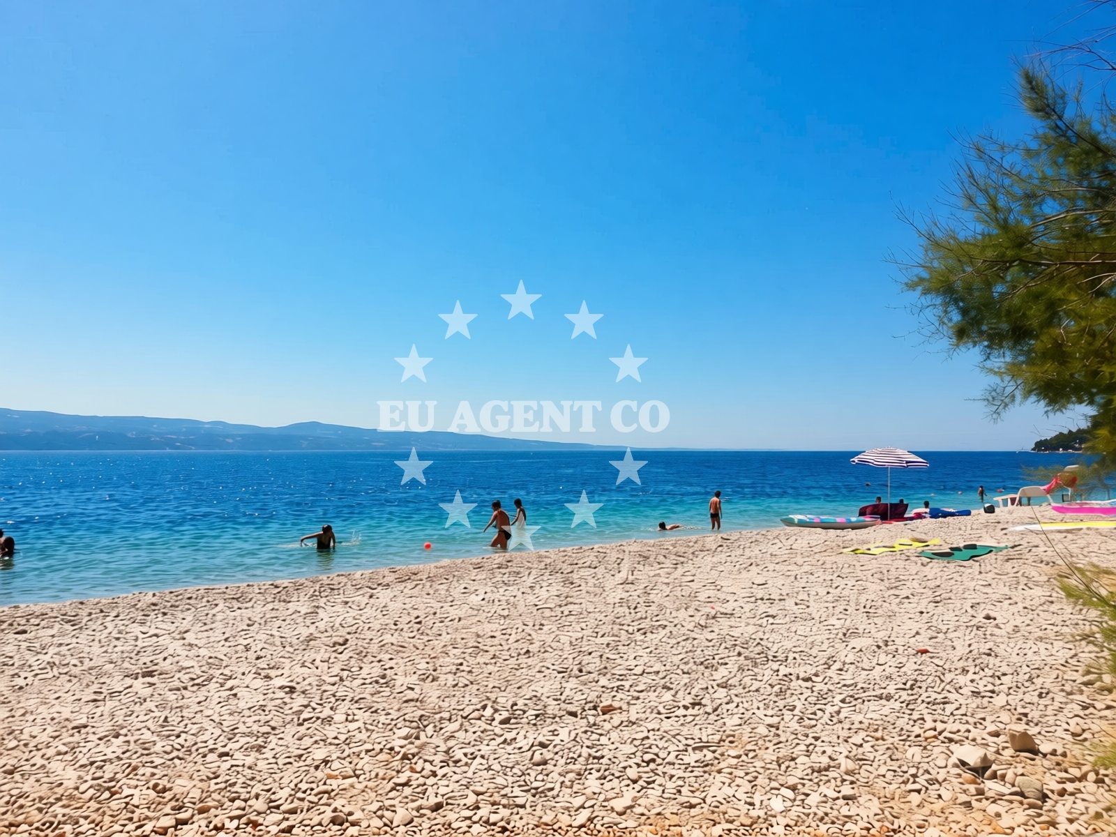 Additional view of Celina beach in Magistrala 31, Lokva Rogoznica