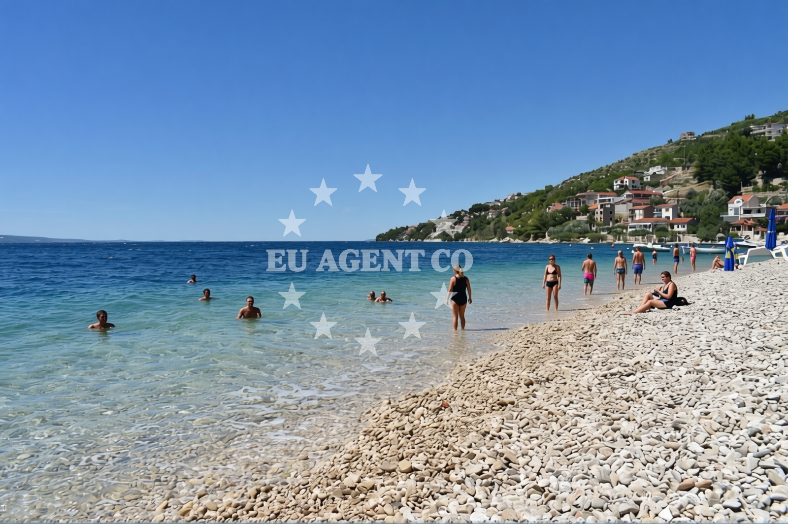 Additional view of Celina beach in Magistrala 31, Lokva Rogoznica