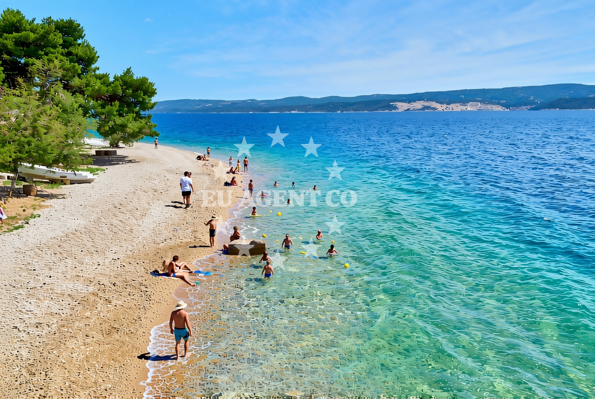 Additional view of Celina beach in Magistrala 31, Lokva Rogoznica