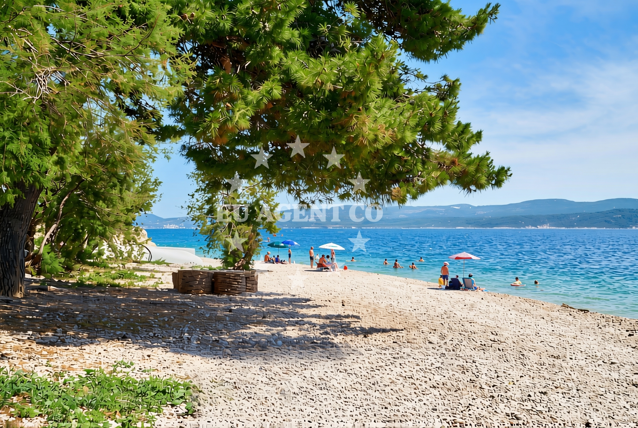 Additional view of Celina beach in Magistrala 31, Lokva Rogoznica