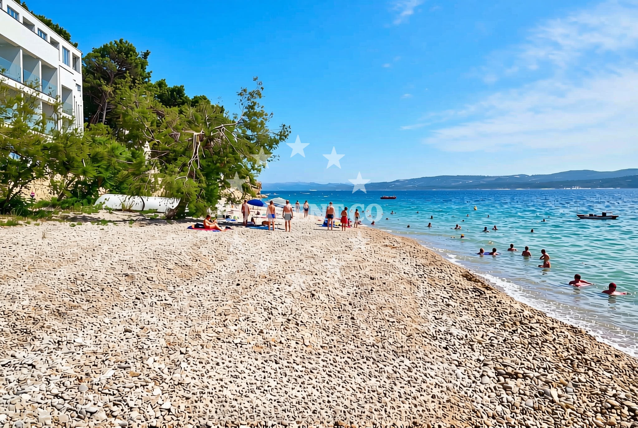 Additional view of Celina beach in Magistrala 31, Lokva Rogoznica