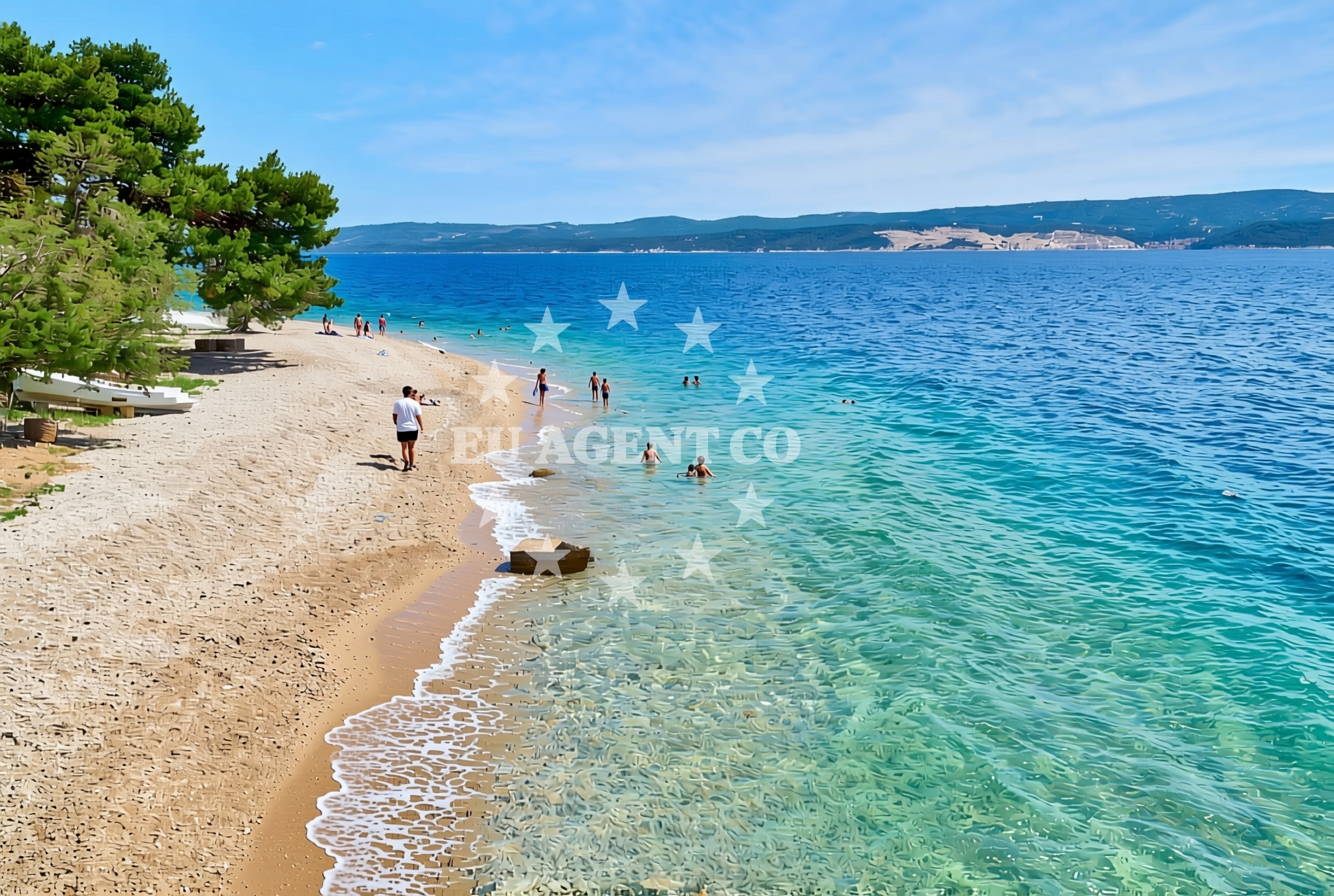 Overview of Čelina: beaches and coves (2) in Čelina