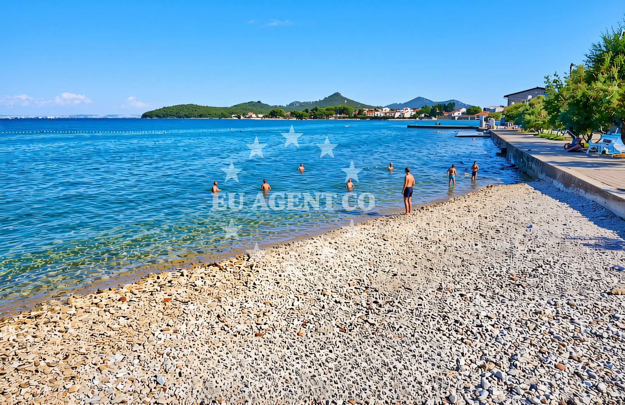 Additional view of Centar, Ugljan (Ugljan) Beach in Centar
