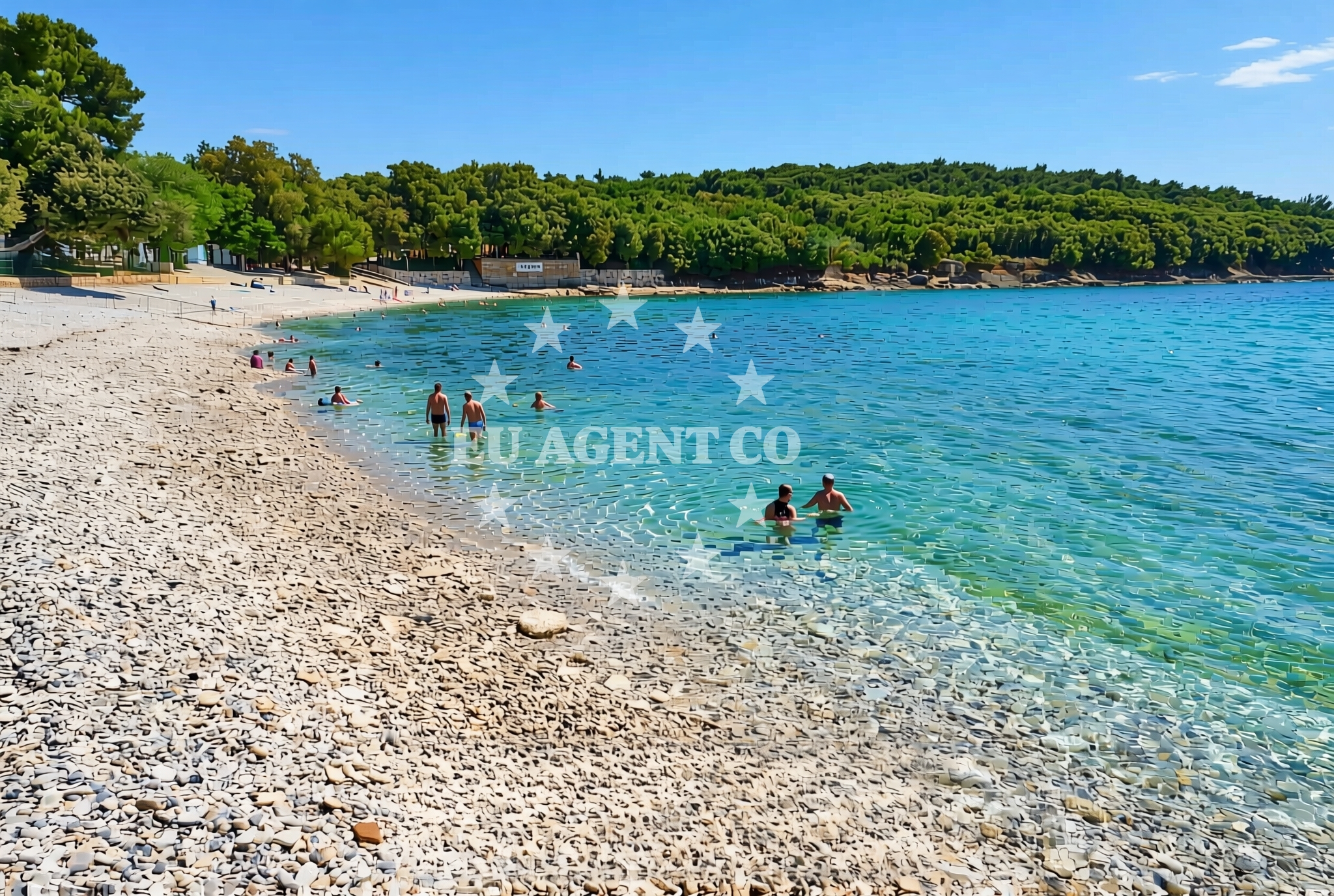 Additional view of Centinera beach in Indije 66, BANJOLE, Pula