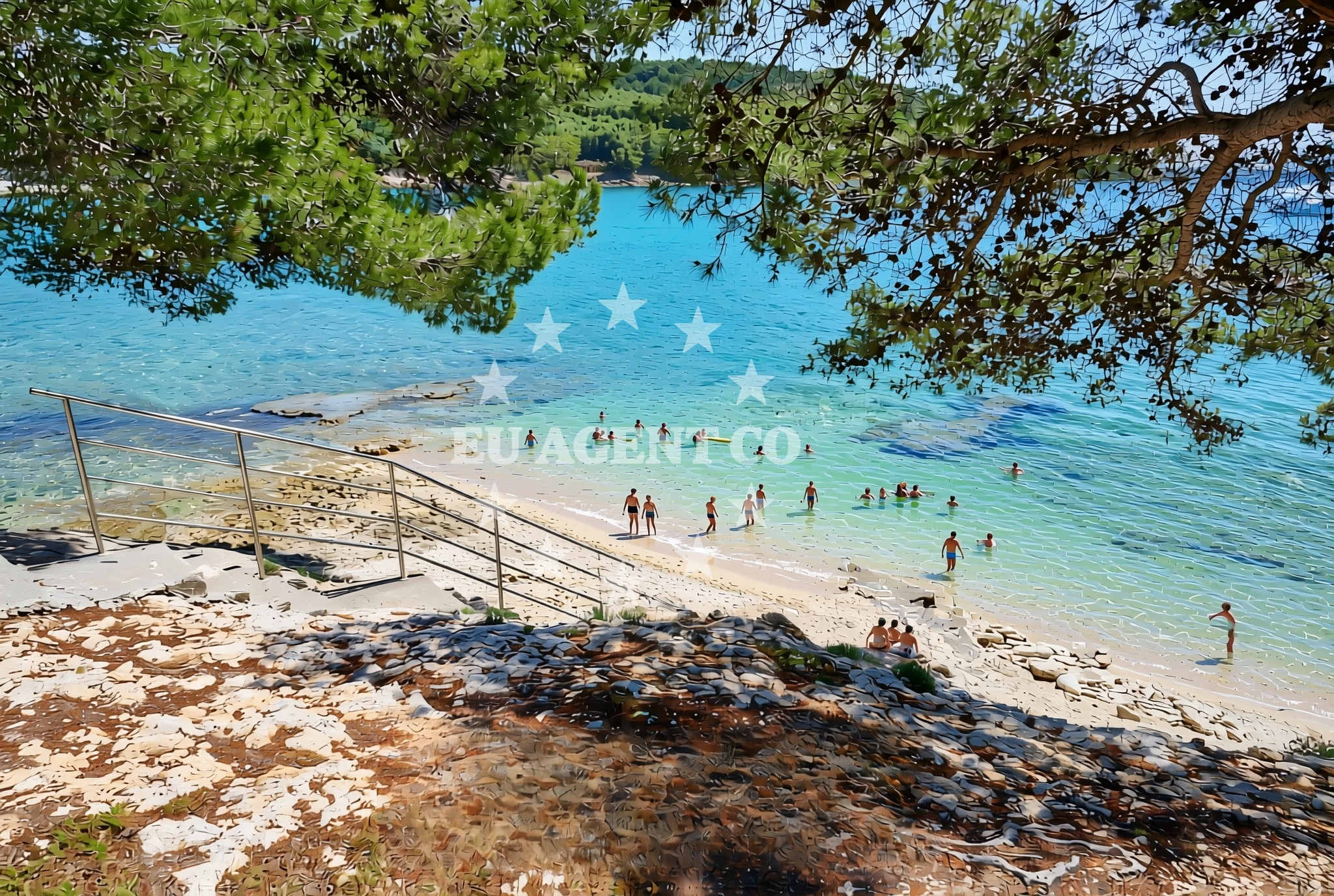 Additional view of Centinera beach in Indije 66, BANJOLE, Pula