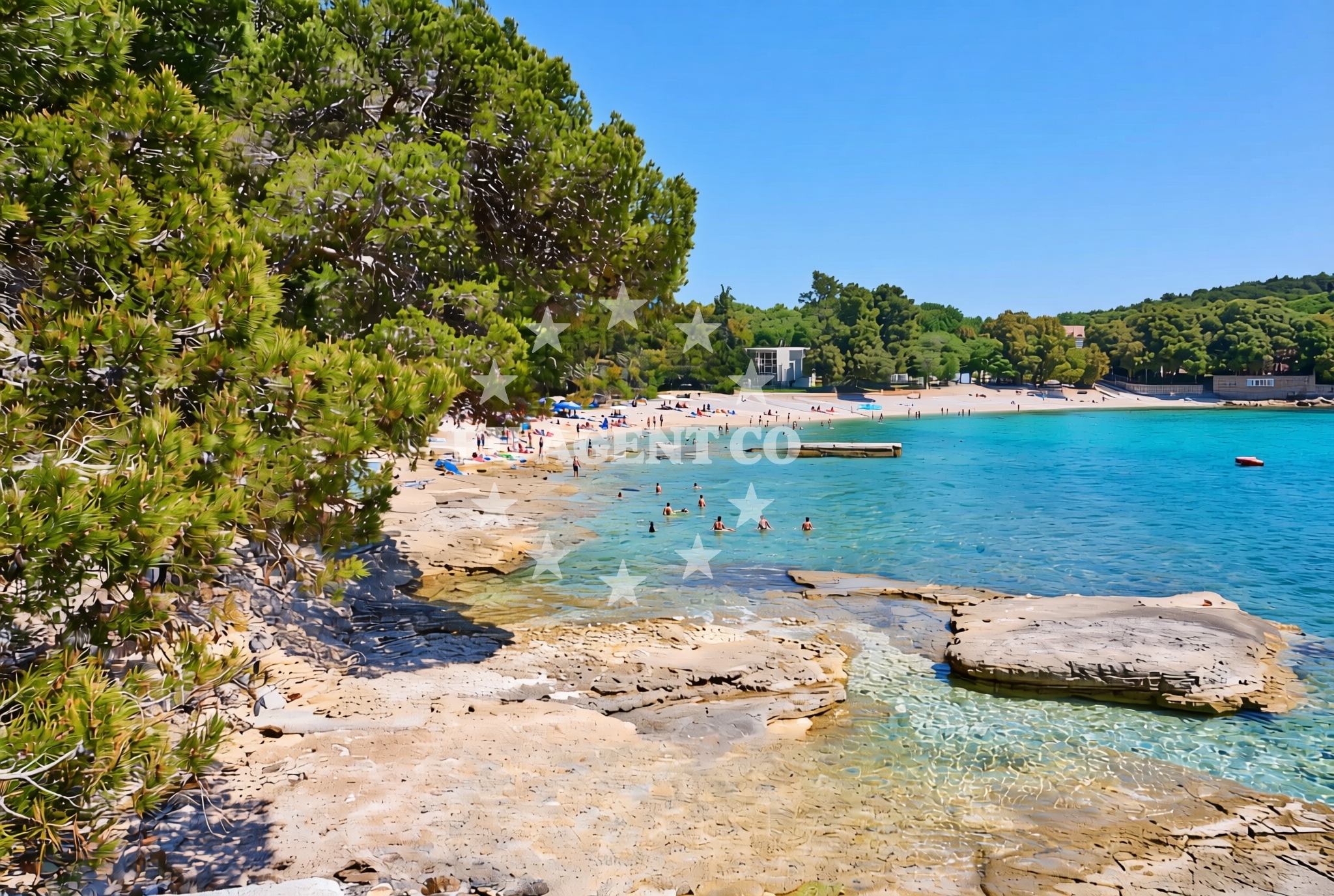 Additional view of Centinera beach in Indije 66, BANJOLE, Pula