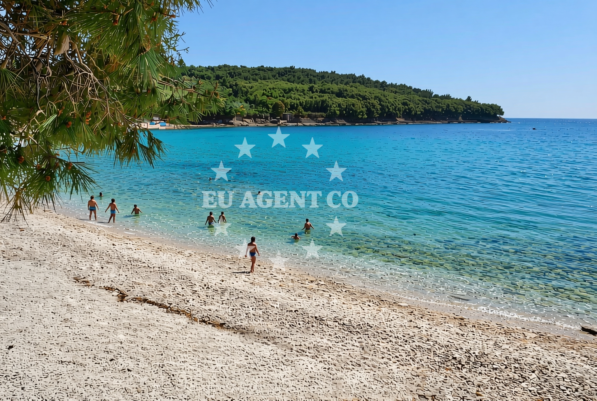 Additional view of Centinera beach in Indije 66, BANJOLE, Pula