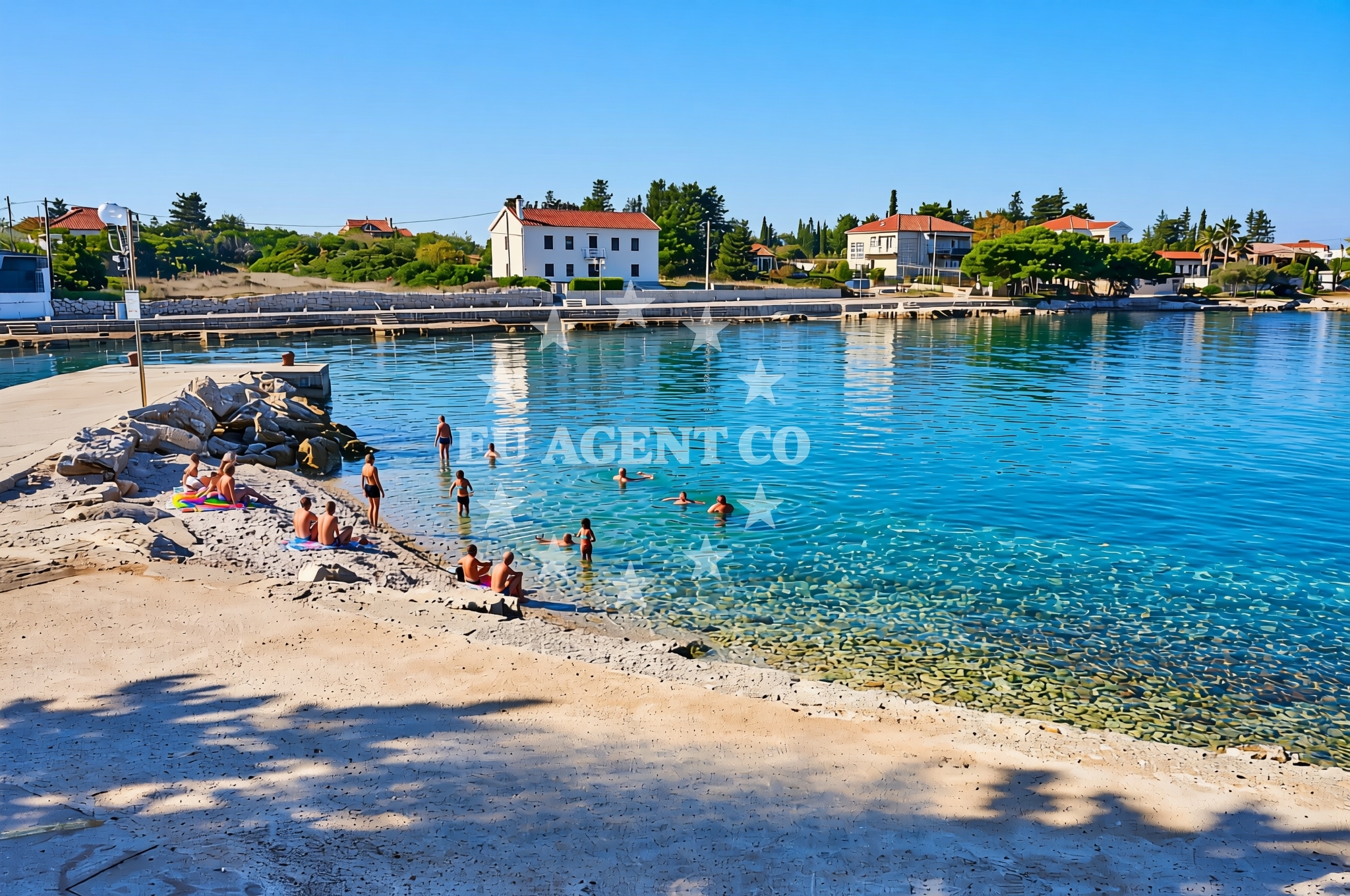 Additional view of Čeprljanda sjever, Ugljan (Ugljan) Beach in Čeprljanda sjever
