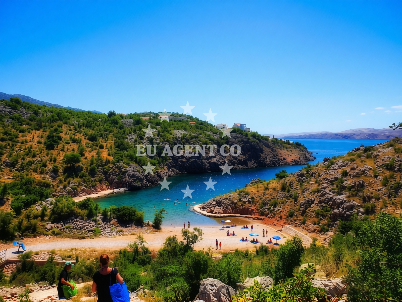 Additional view of Cesarica beach in Cesarica, Cesarica