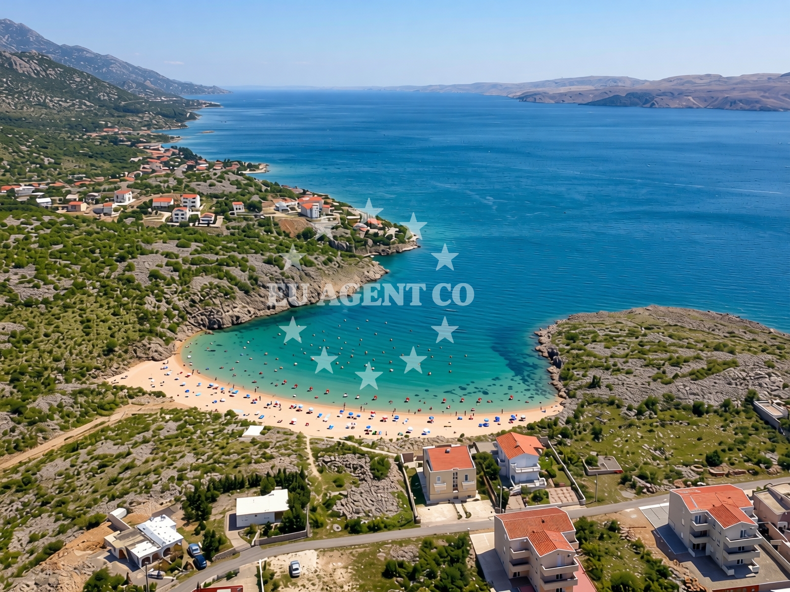 Additional view of Cesarica beach in Cesarica, Cesarica